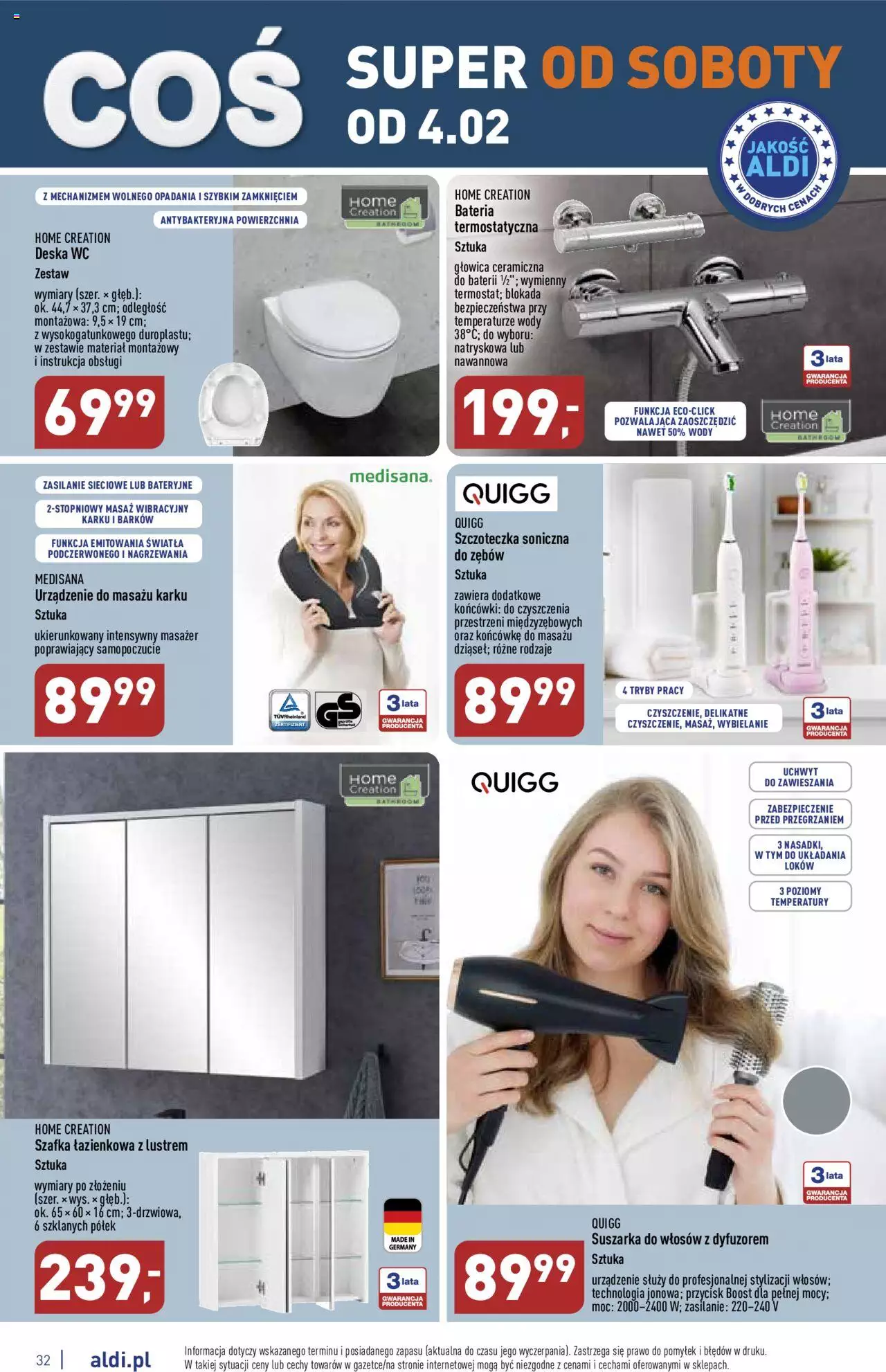 Aldi gazetka ważna od 30.01.2023 do 04.02.2023 strona 32