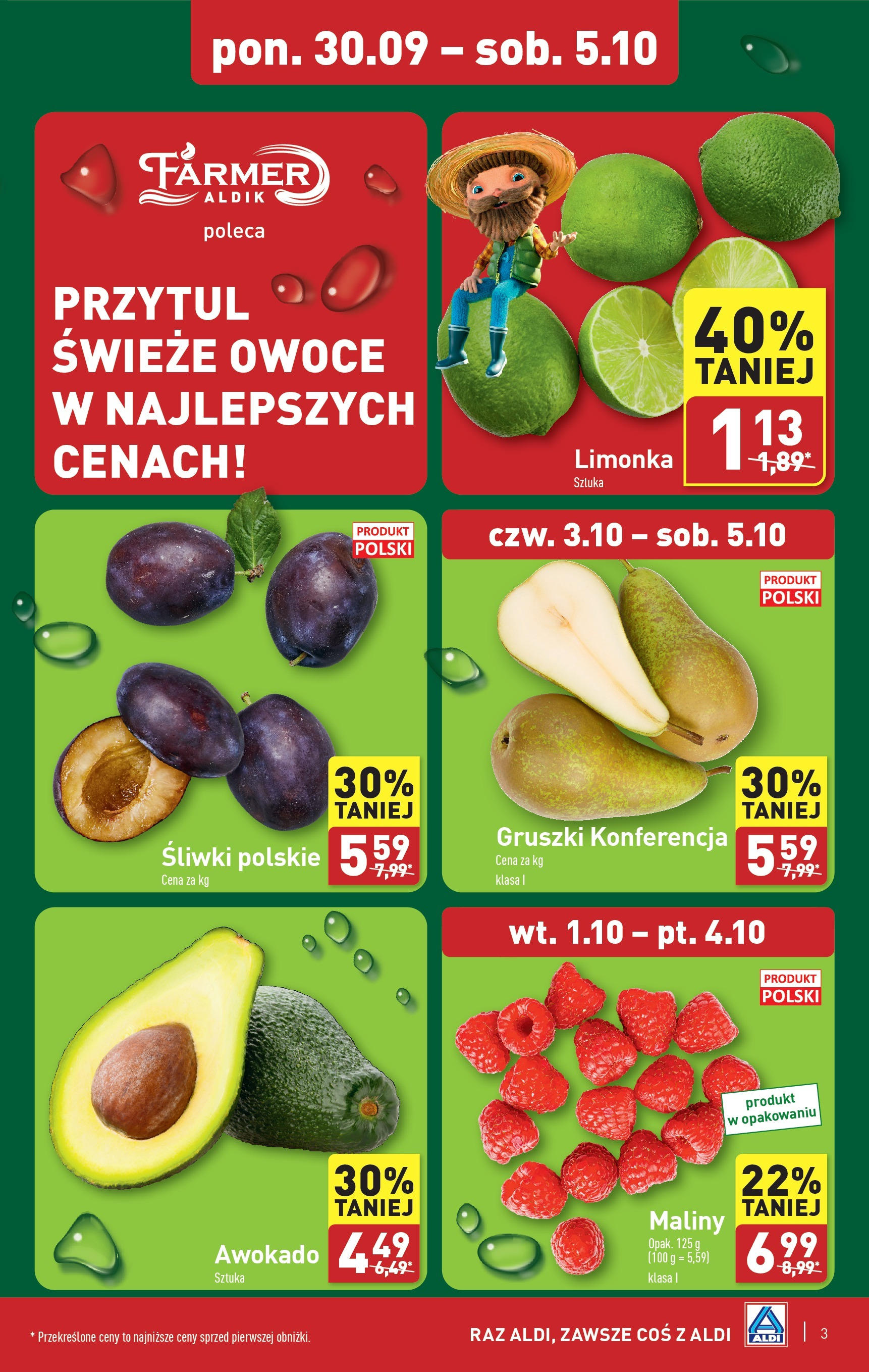 Aldi Gazetka ważna od 30.09.2024 do 05.10.2024 strona 3