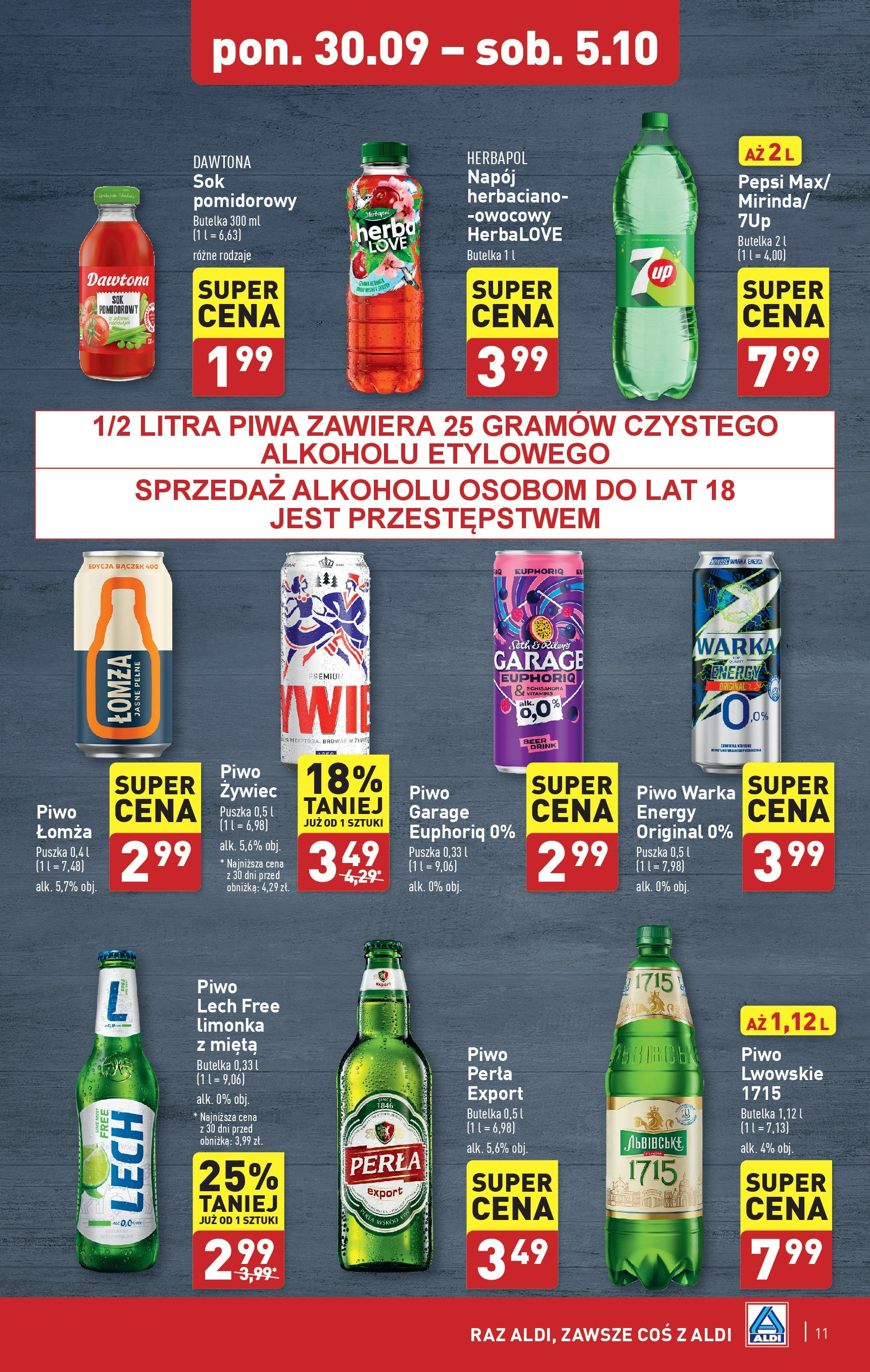 Aldi Gazetka ważna od 30.09.2024 do 05.10.2024 strona 10