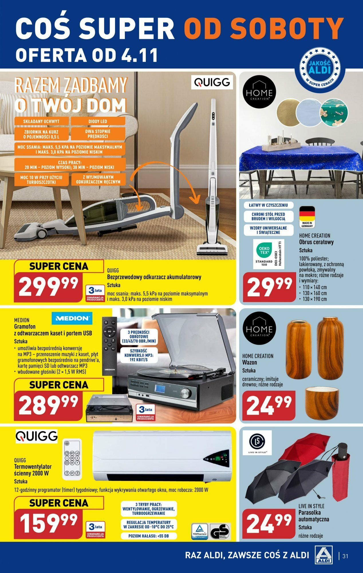 Aldi gazetka  ważna od 30.10.2023 do 04.11.2023 strona 29