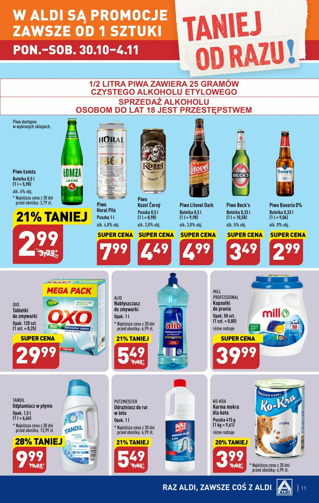 Aldi gazetka  ważna od 30.10.2023 do 04.11.2023 strona 9