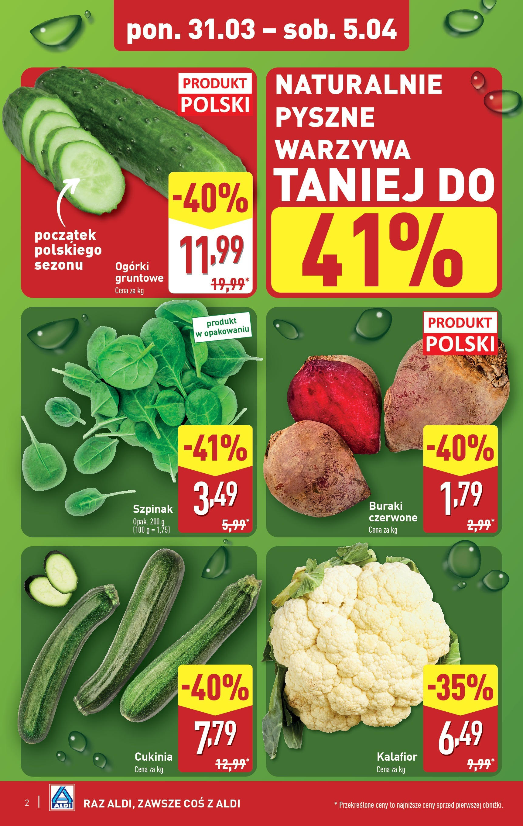 Aldi Gazetka ważna od 31.03.2025 do 05.04.2025 strona 2