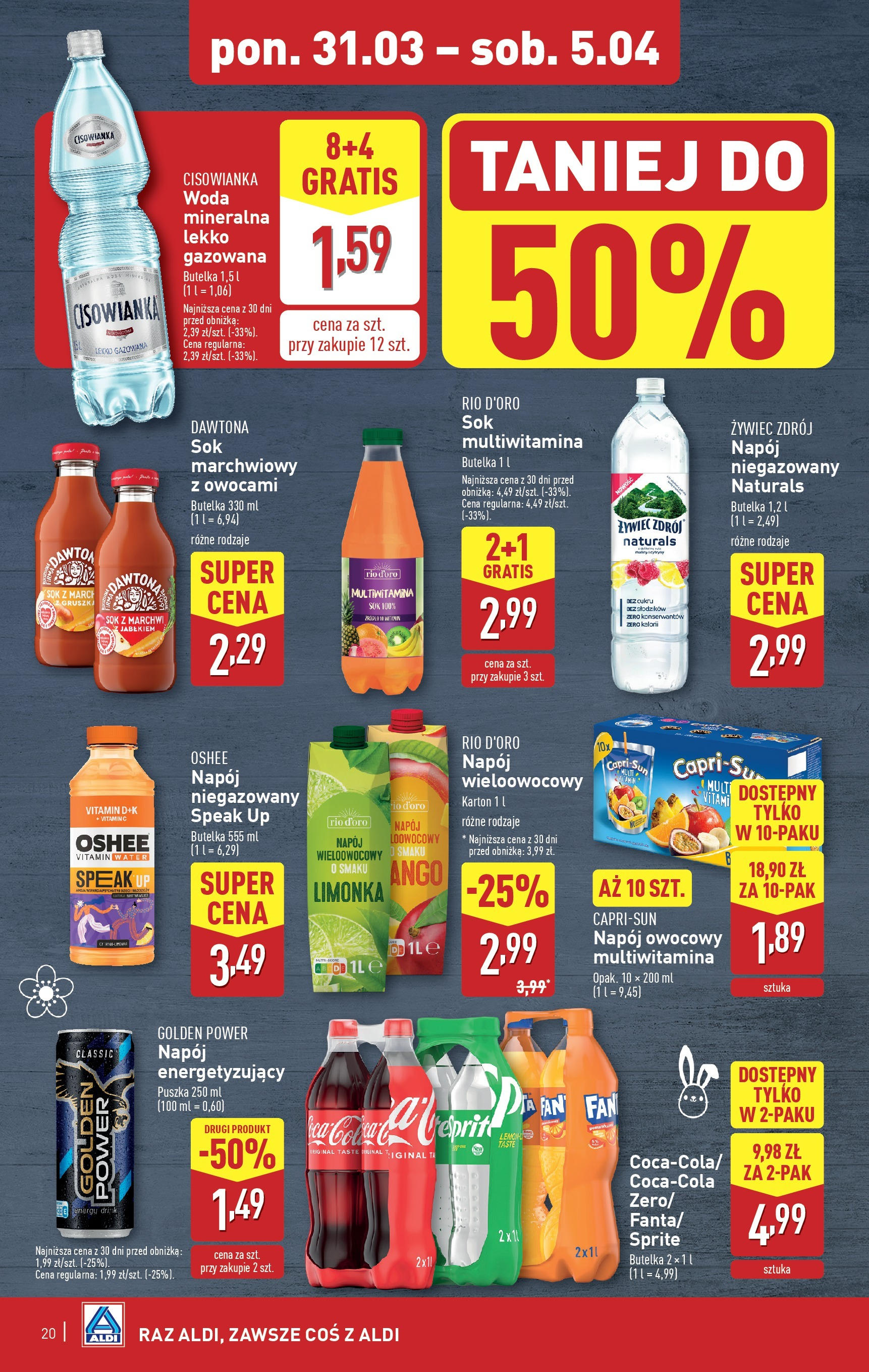Aldi Gazetka ważna od 31.03.2025 do 05.04.2025 strona 19