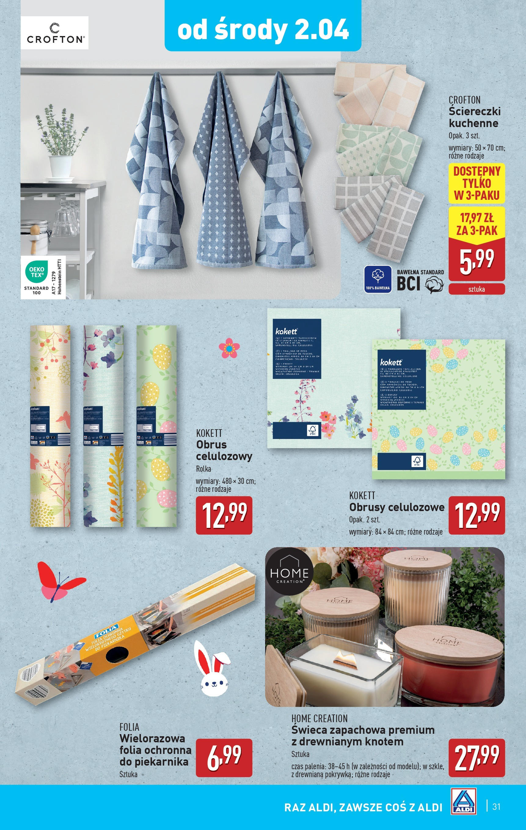 Aldi Gazetka ważna od 31.03.2025 do 05.04.2025 strona 28