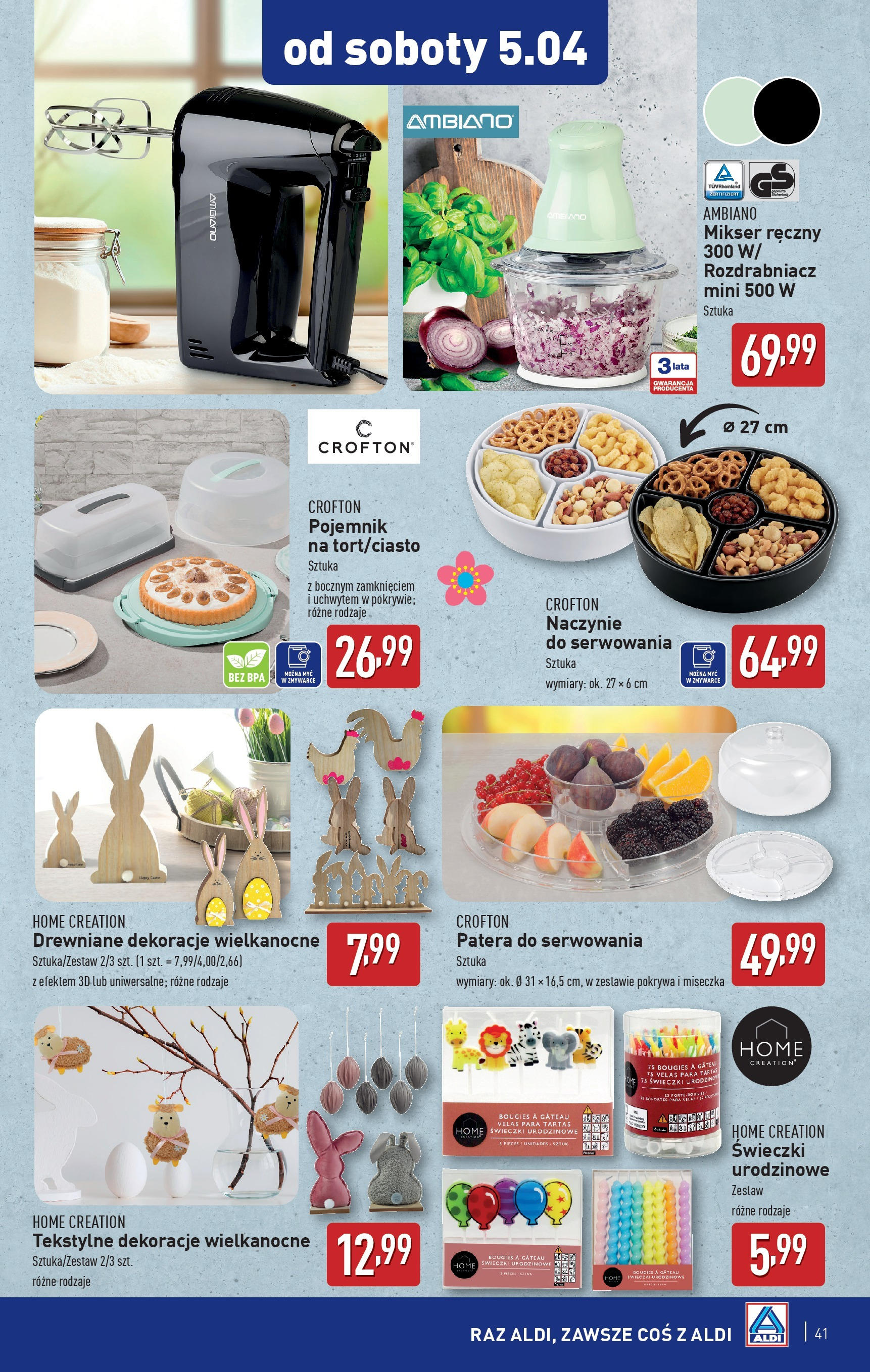 Aldi Gazetka ważna od 31.03.2025 do 05.04.2025 strona 34