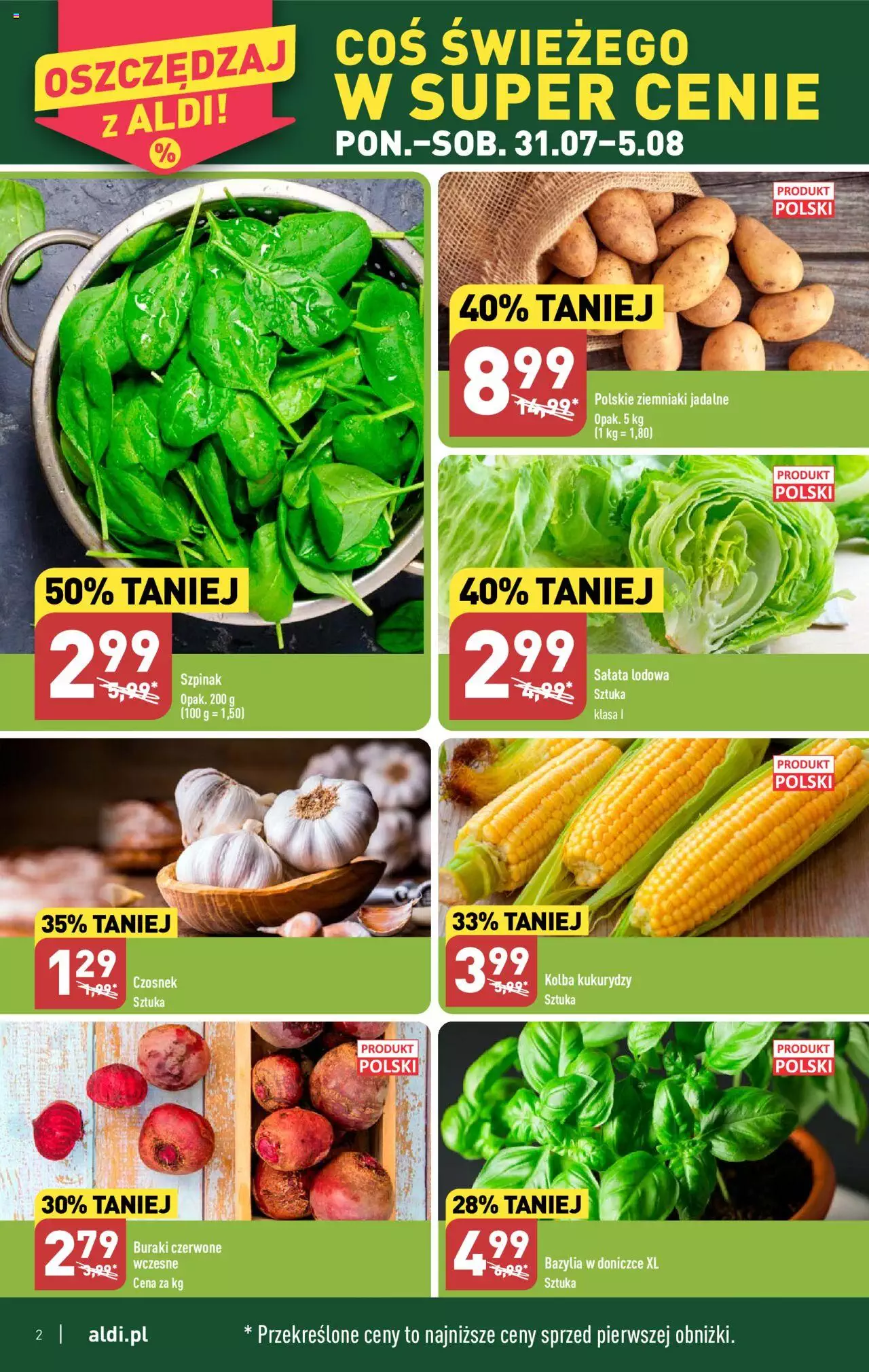 Aldi Gazetka ważna od  31.07.2023 do 05.08.2023 strona 2