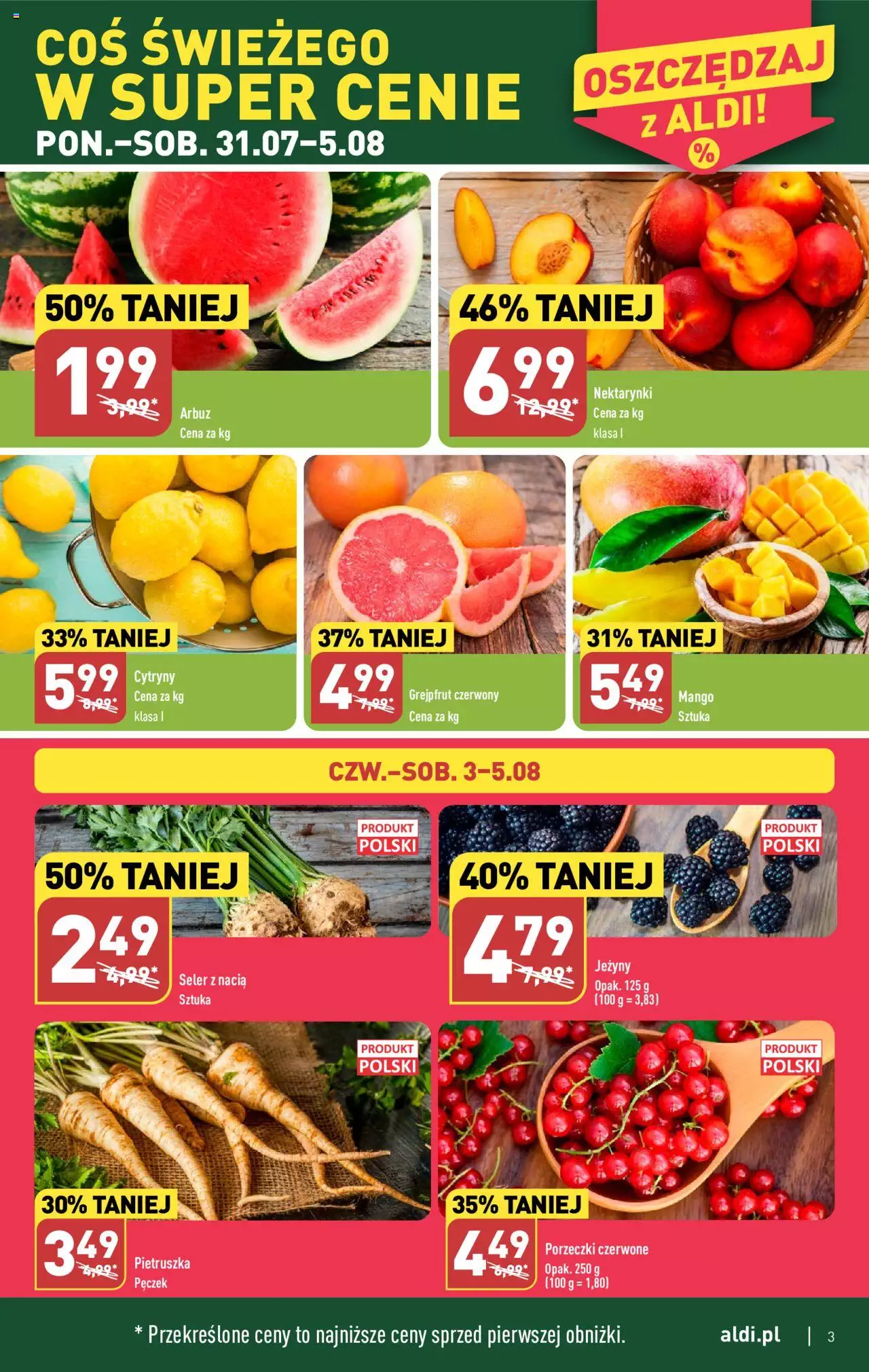Aldi Gazetka ważna od  31.07.2023 do 05.08.2023 strona 3