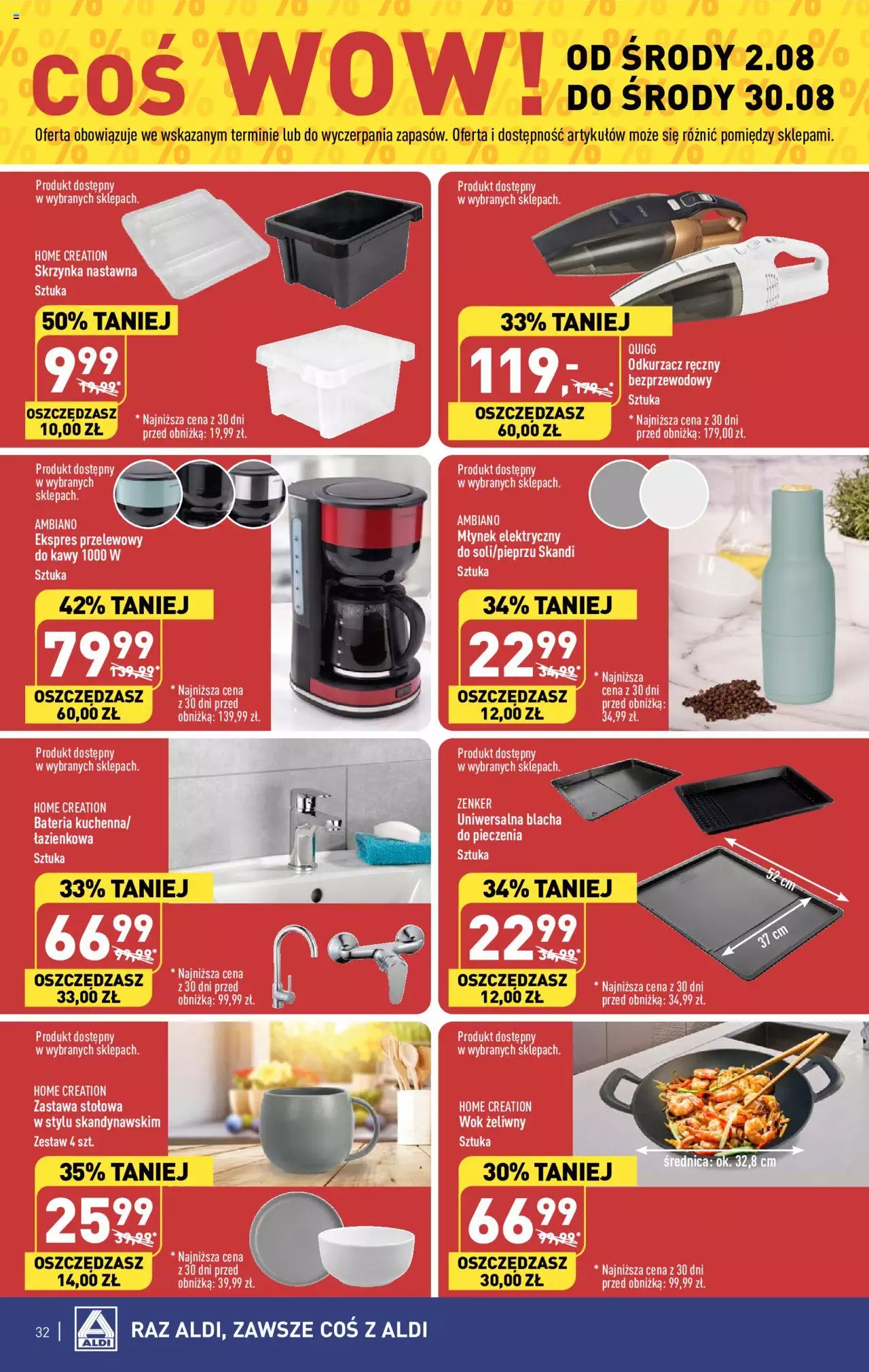Aldi Gazetka ważna od  31.07.2023 do 05.08.2023 strona 32