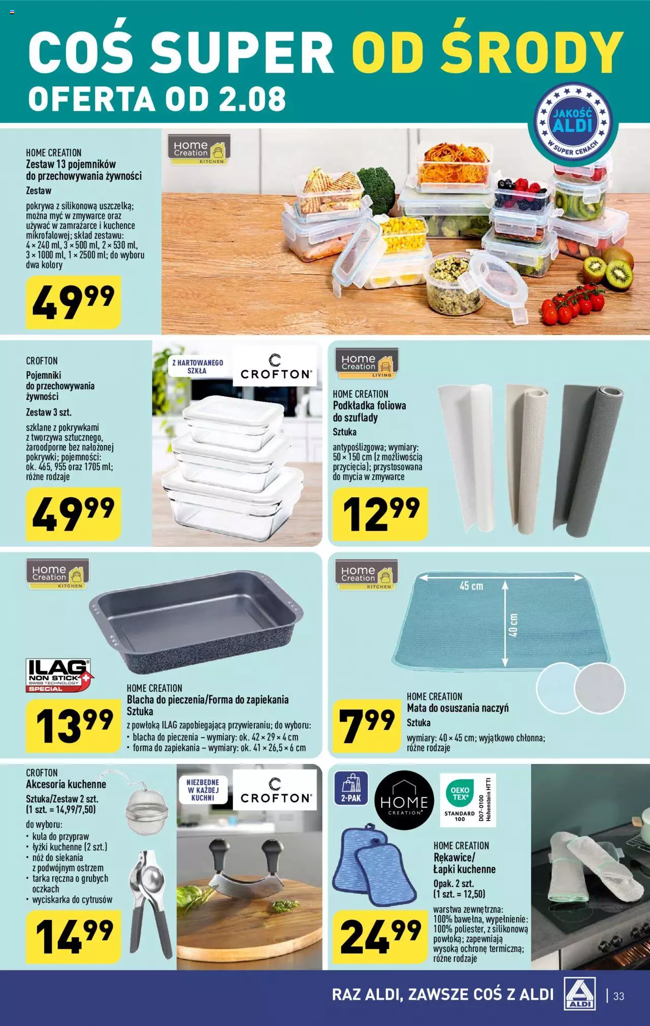 Aldi Gazetka ważna od  31.07.2023 do 05.08.2023 strona 33