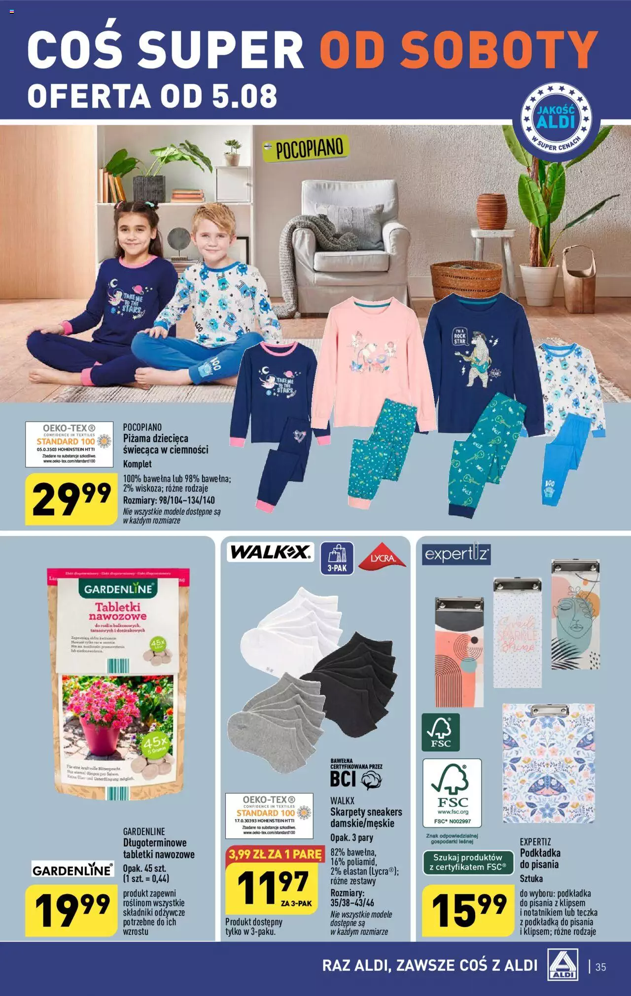 Aldi Gazetka ważna od  31.07.2023 do 05.08.2023 strona 35
