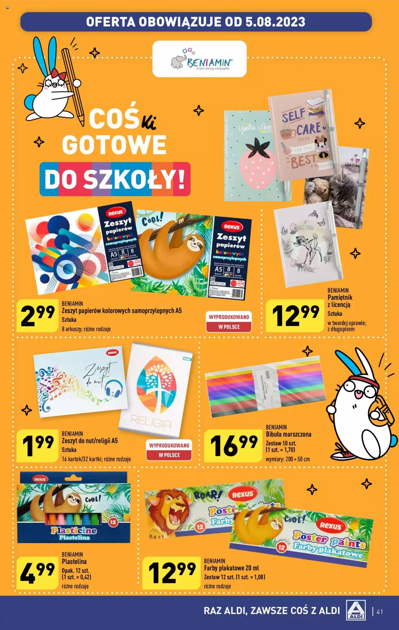 Aldi Gazetka ważna od  31.07.2023 do 05.08.2023 strona 41