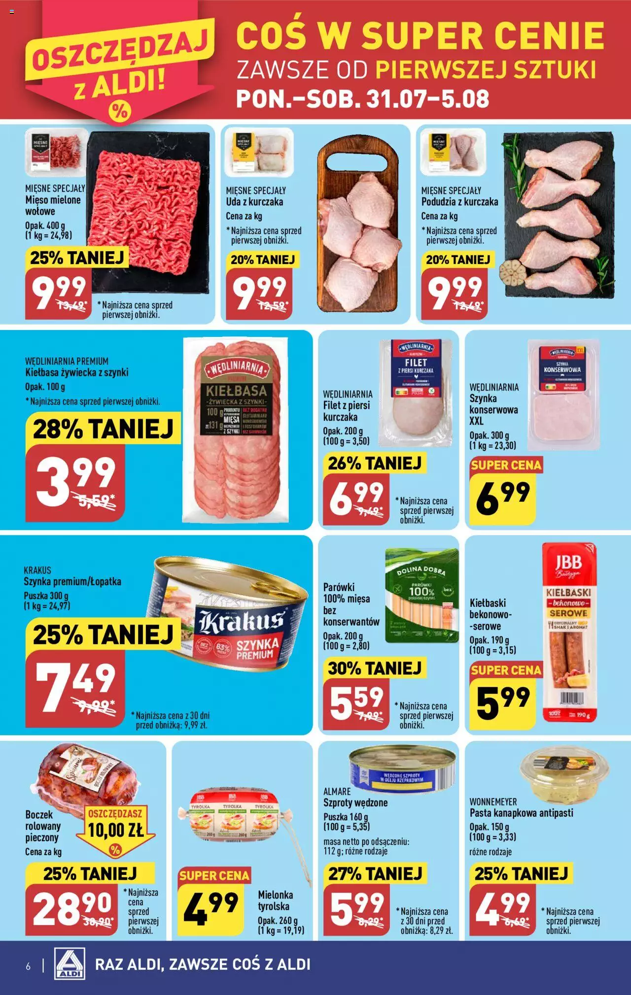 Aldi Gazetka ważna od  31.07.2023 do 05.08.2023 strona 6