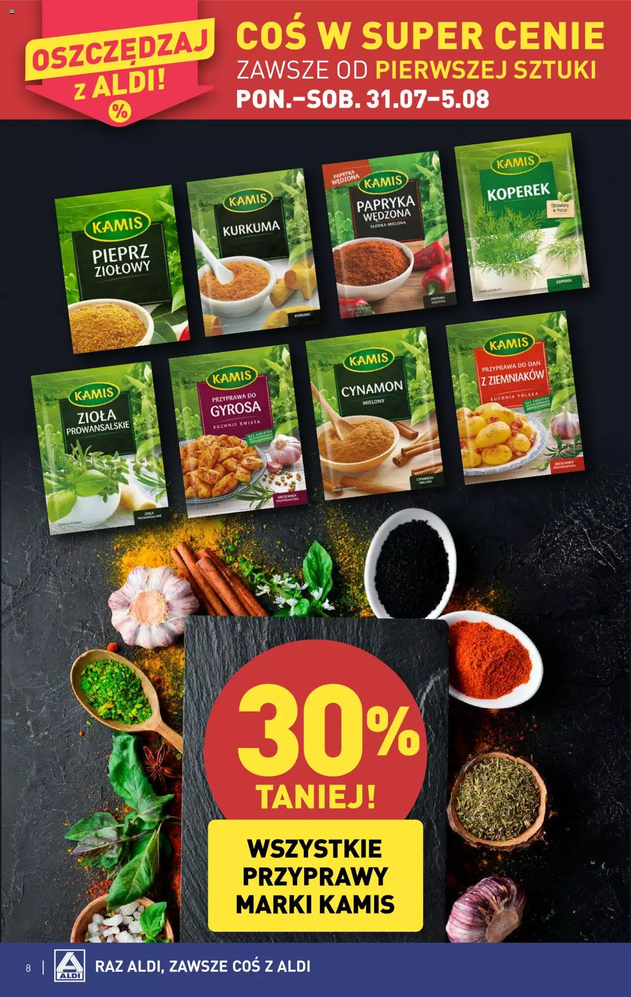 Aldi Gazetka ważna od  31.07.2023 do 05.08.2023 strona 8