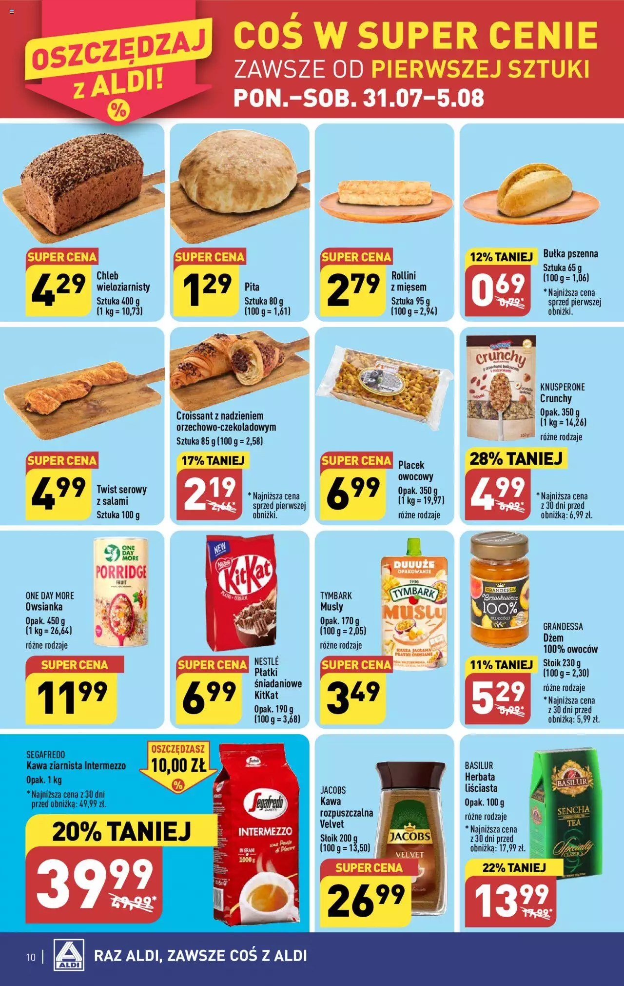 Aldi Gazetka ważna od  31.07.2023 do 05.08.2023 strona 10