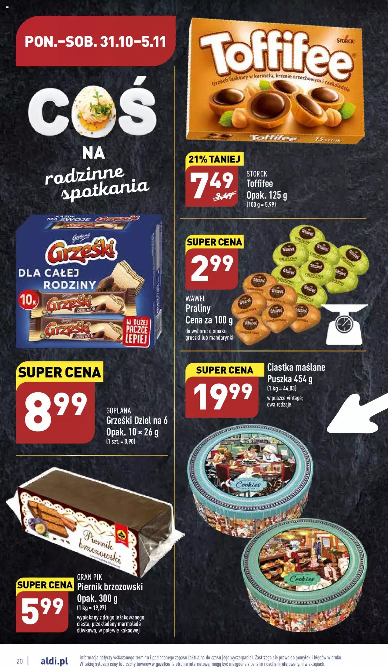 Aldi gazetka ważna od 31.10.2022 do 05.11.2022 strona 20