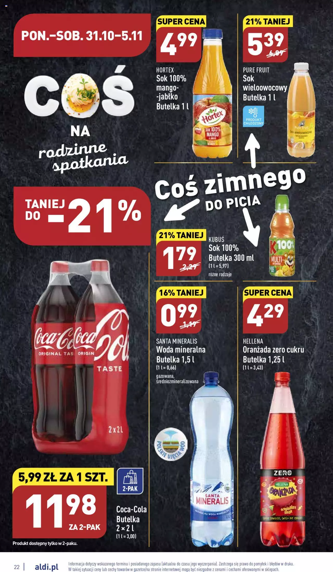 Aldi gazetka ważna od 31.10.2022 do 05.11.2022 strona 22