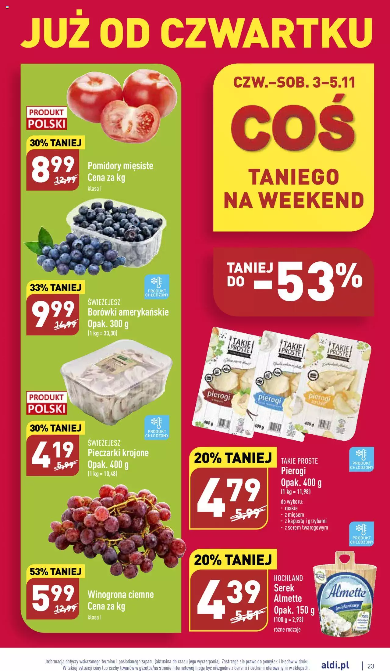Aldi gazetka ważna od 31.10.2022 do 05.11.2022 strona 23