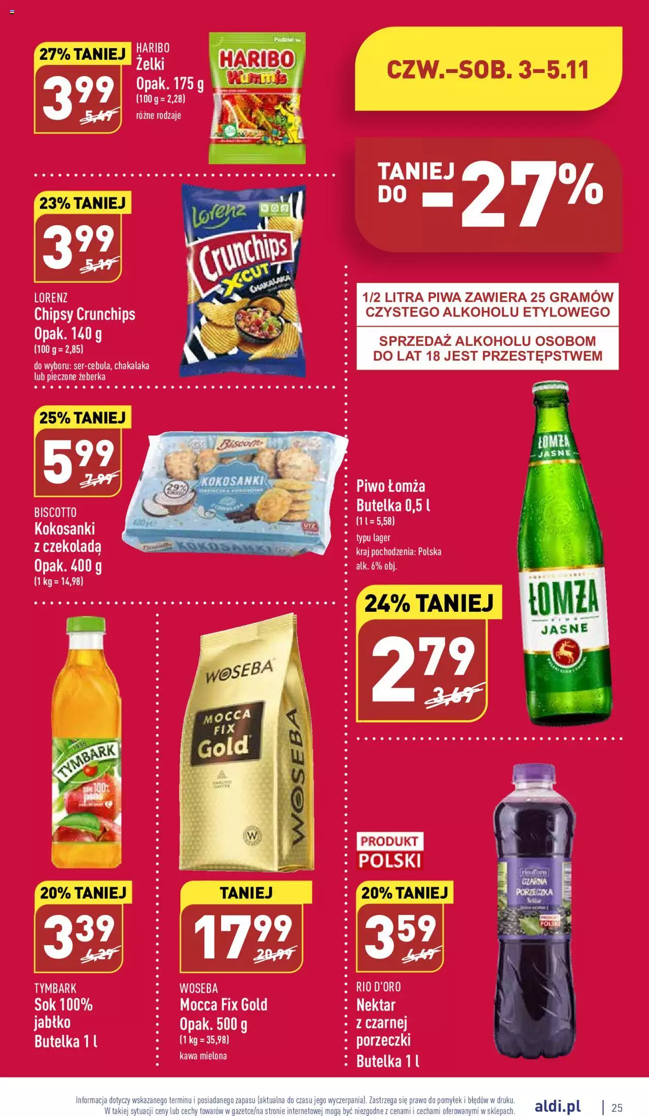 Aldi gazetka ważna od 31.10.2022 do 05.11.2022 strona 25