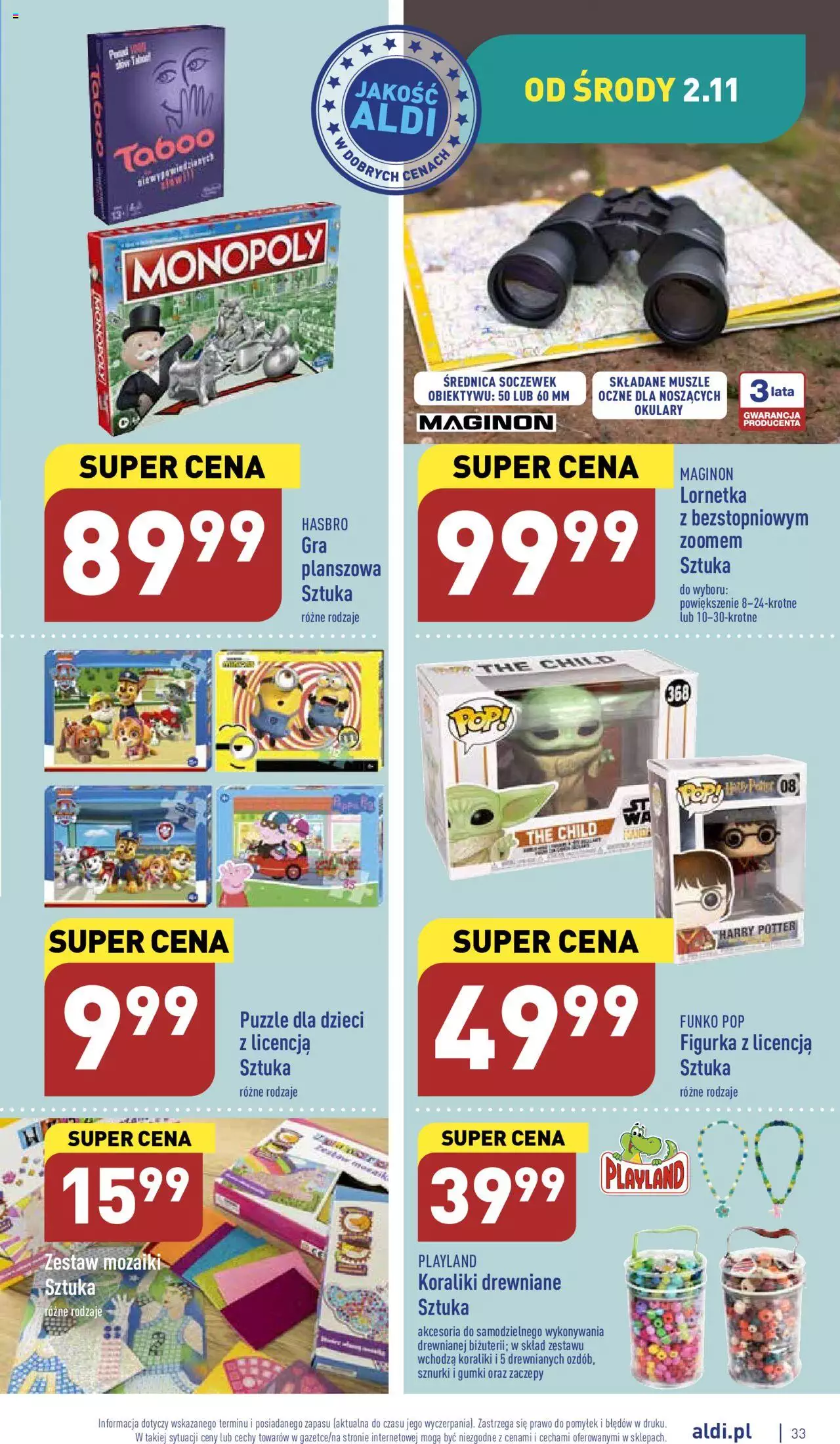 Aldi gazetka ważna od 31.10.2022 do 05.11.2022 strona 33