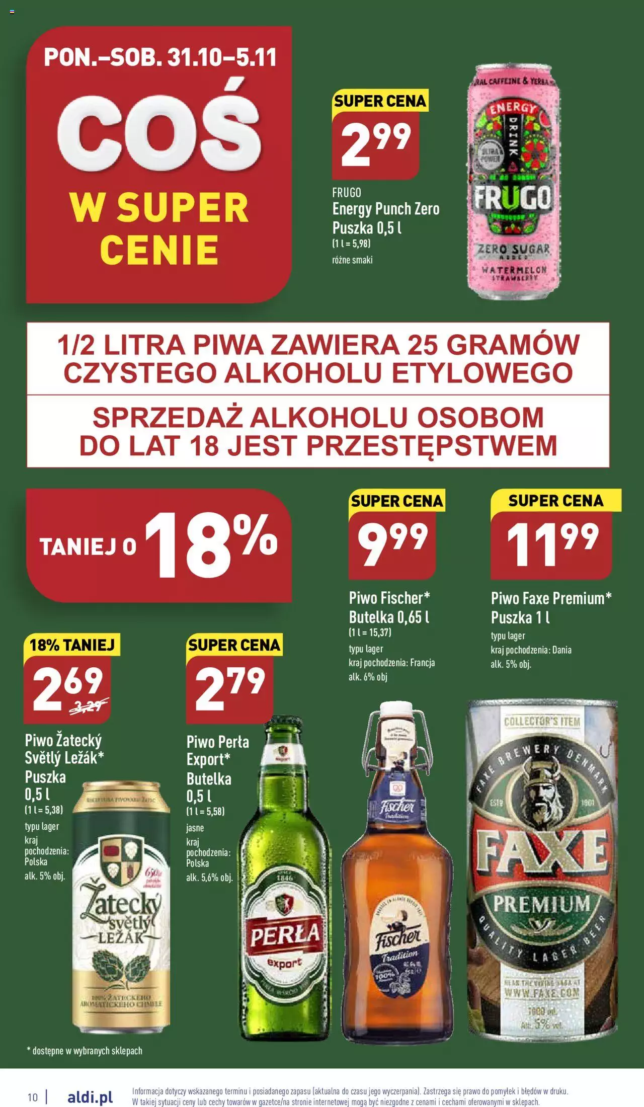 Aldi gazetka ważna od 31.10.2022 do 05.11.2022 strona 9