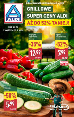 Aldi Grill Gazetka ważna od 28.04.2025 do 02.05.2025 strona 1