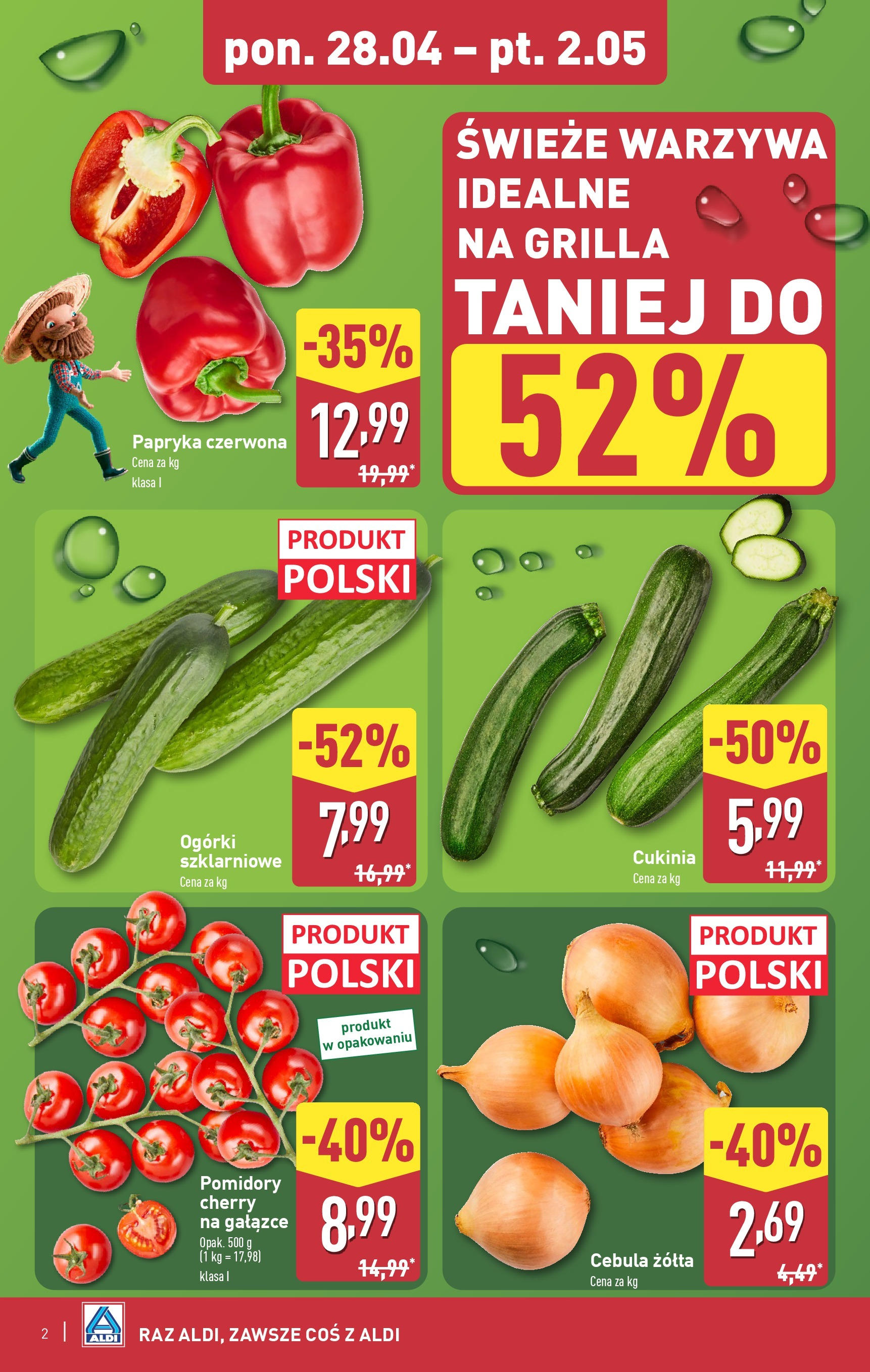 Aldi Grill Gazetka ważna od 28.04.2025 do 02.05.2025 strona 2