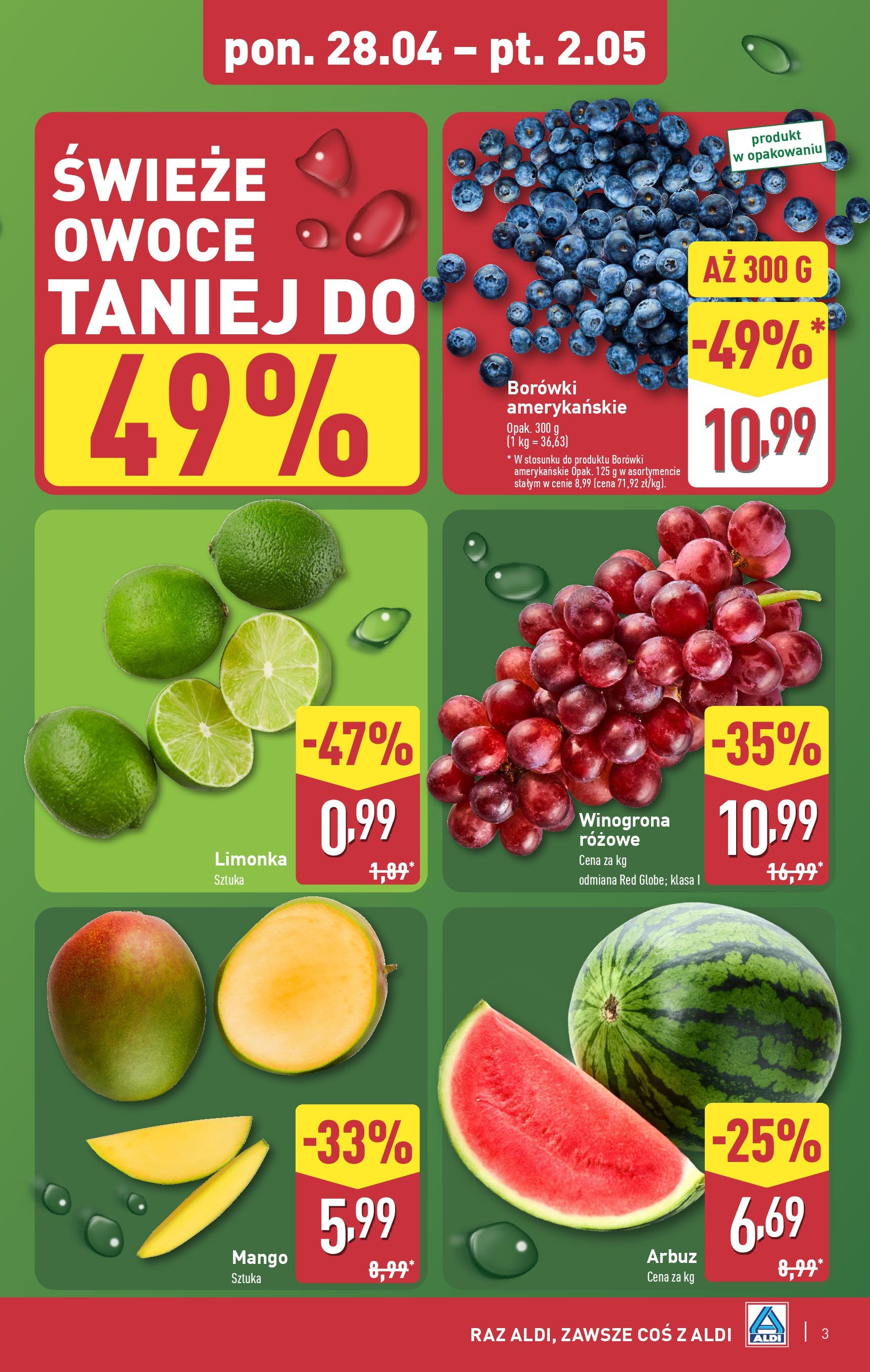 Aldi Grill Gazetka ważna od 28.04.2025 do 02.05.2025 strona 3