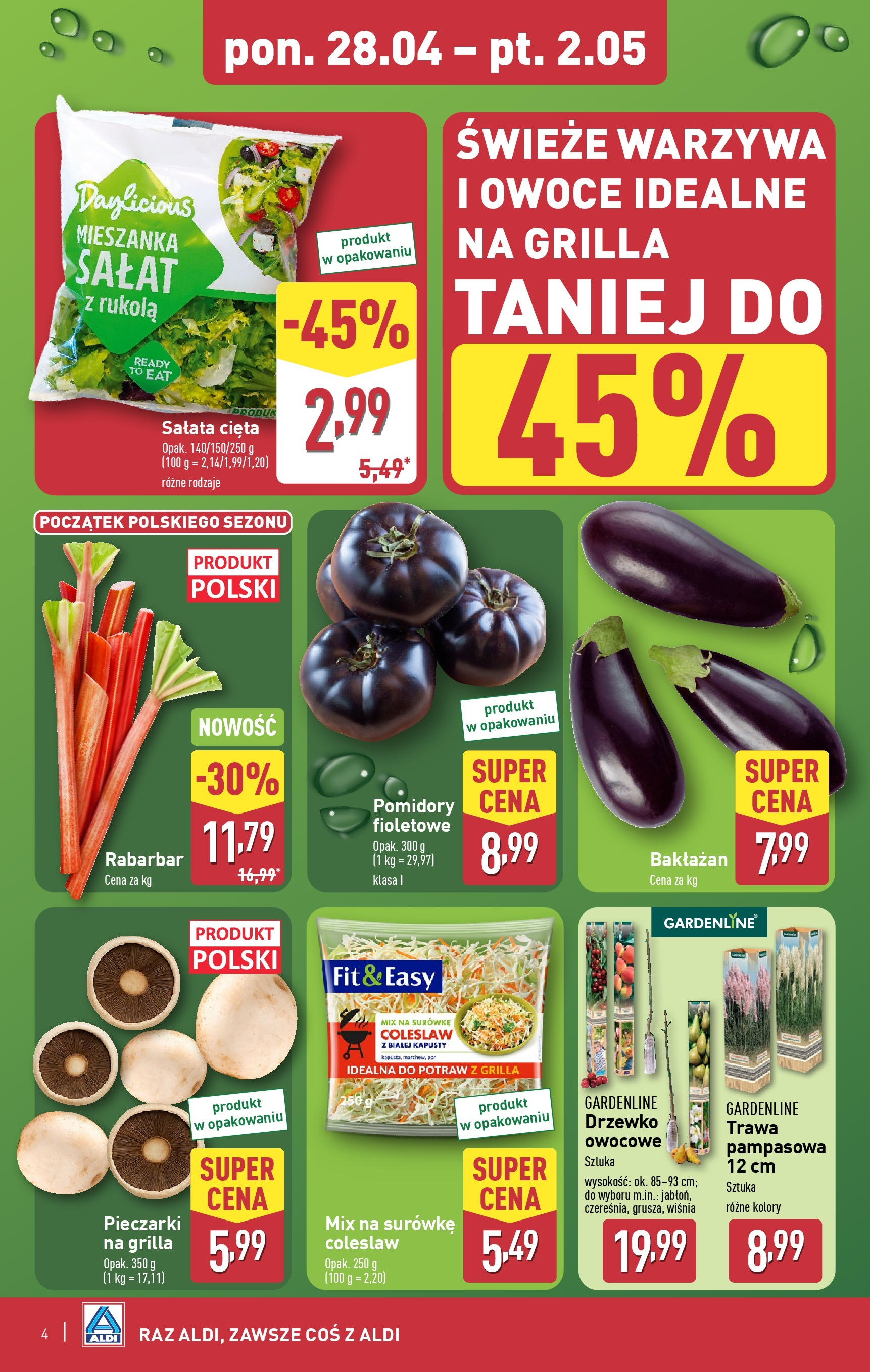 Aldi Grill Gazetka ważna od 28.04.2025 do 02.05.2025 strona 4