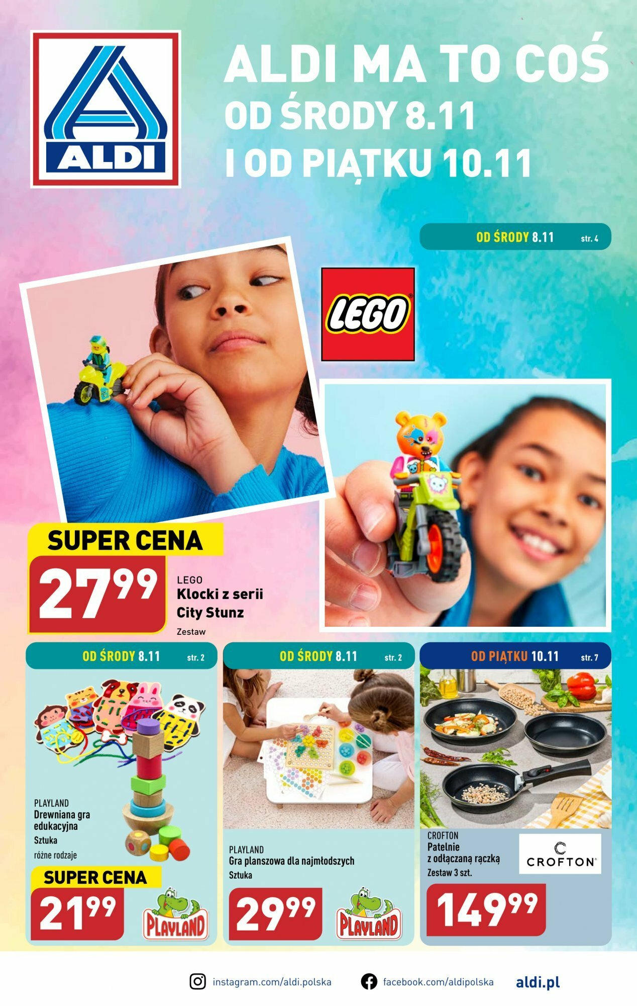 Aldi Hity do środy gazetka ważna od 08.11.2023 do 10.11.2023 strona 1