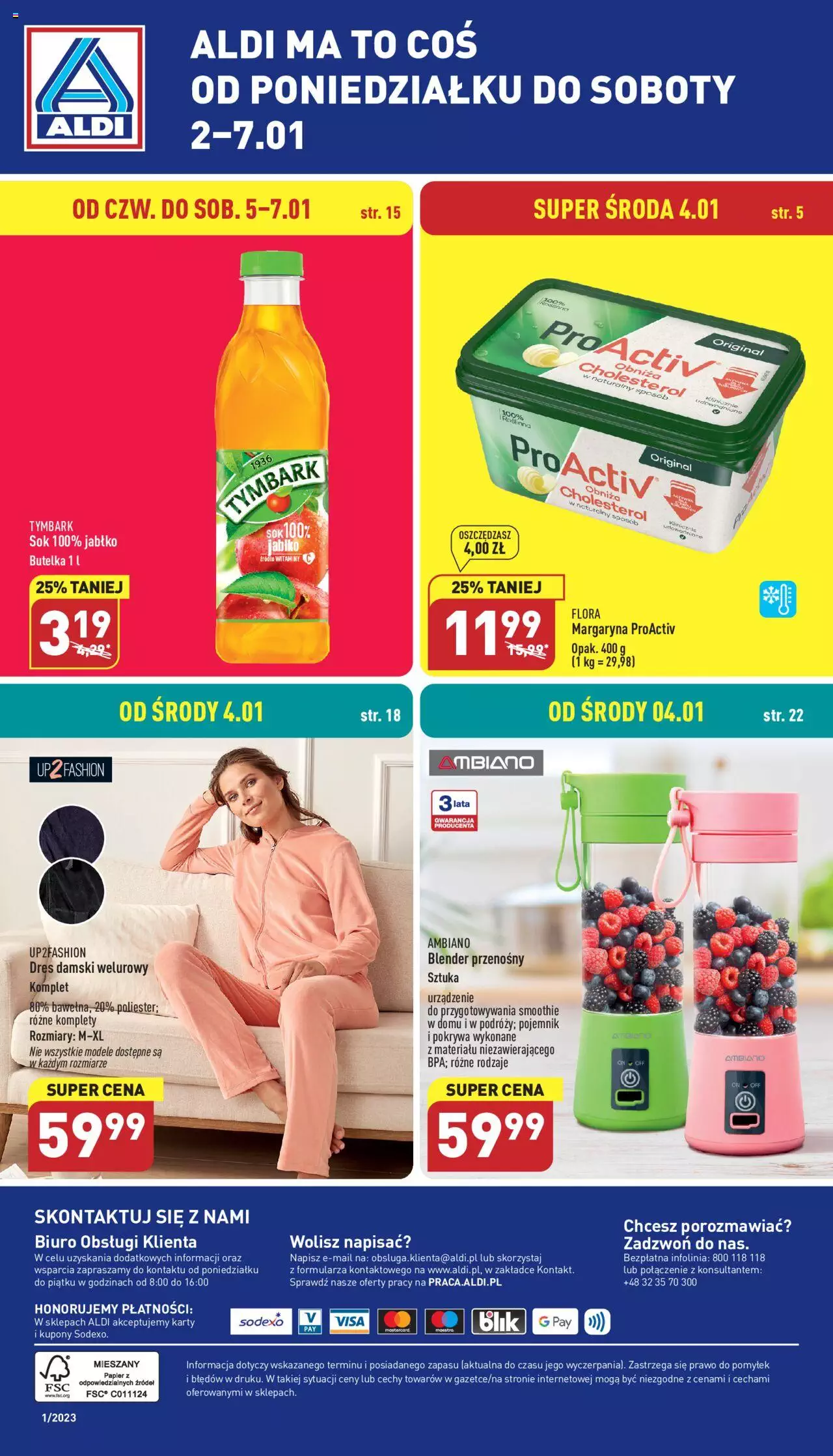 Aldi Hity od Środy do Soboty  Gazetka ważna od  04.01.2023 do 07.01.2023 strona 11