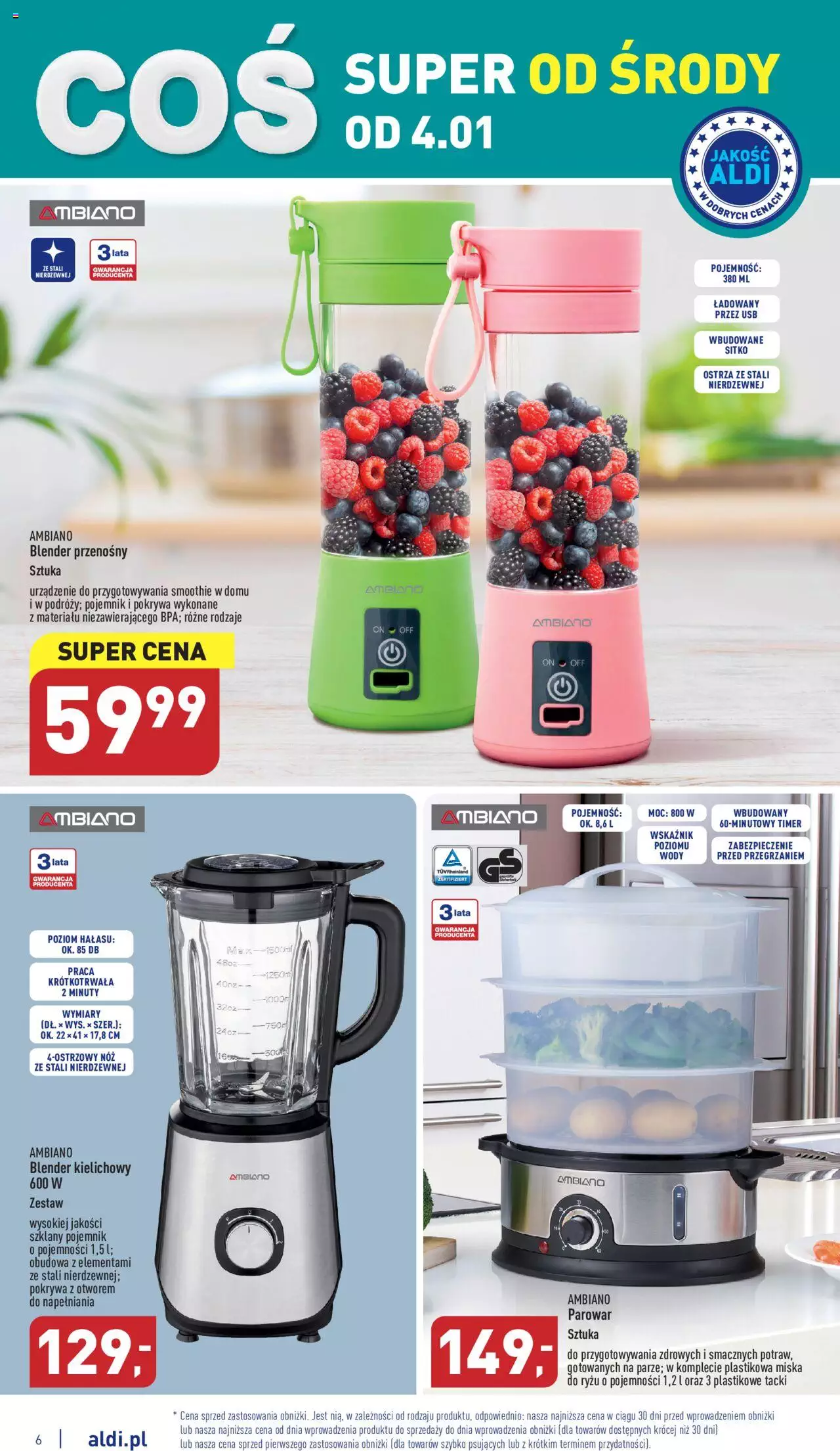 Aldi Hity od Środy do Soboty  Gazetka ważna od  04.01.2023 do 07.01.2023 strona 5