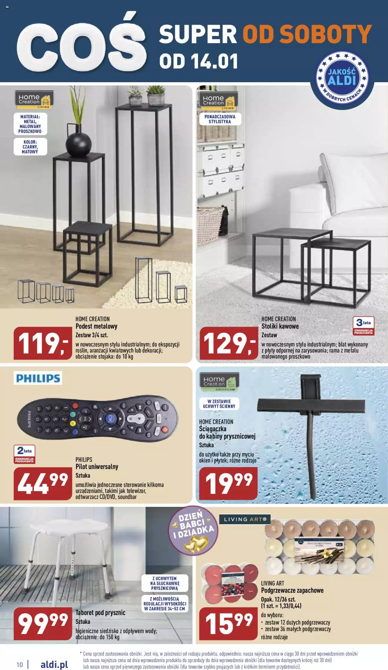 Aldi Hity od Środy do Soboty  Gazetka ważna od 11.01.2023 do 14.01.2023 strona 10