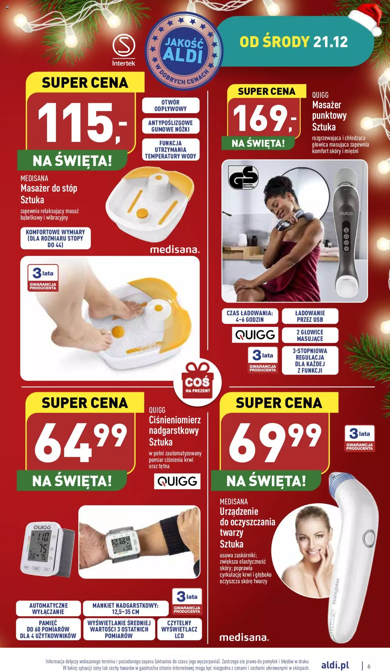 Aldi Hity od Środy do Soboty Gazetka ważna od 21.12.2022 do 24.12.2022 strona 5