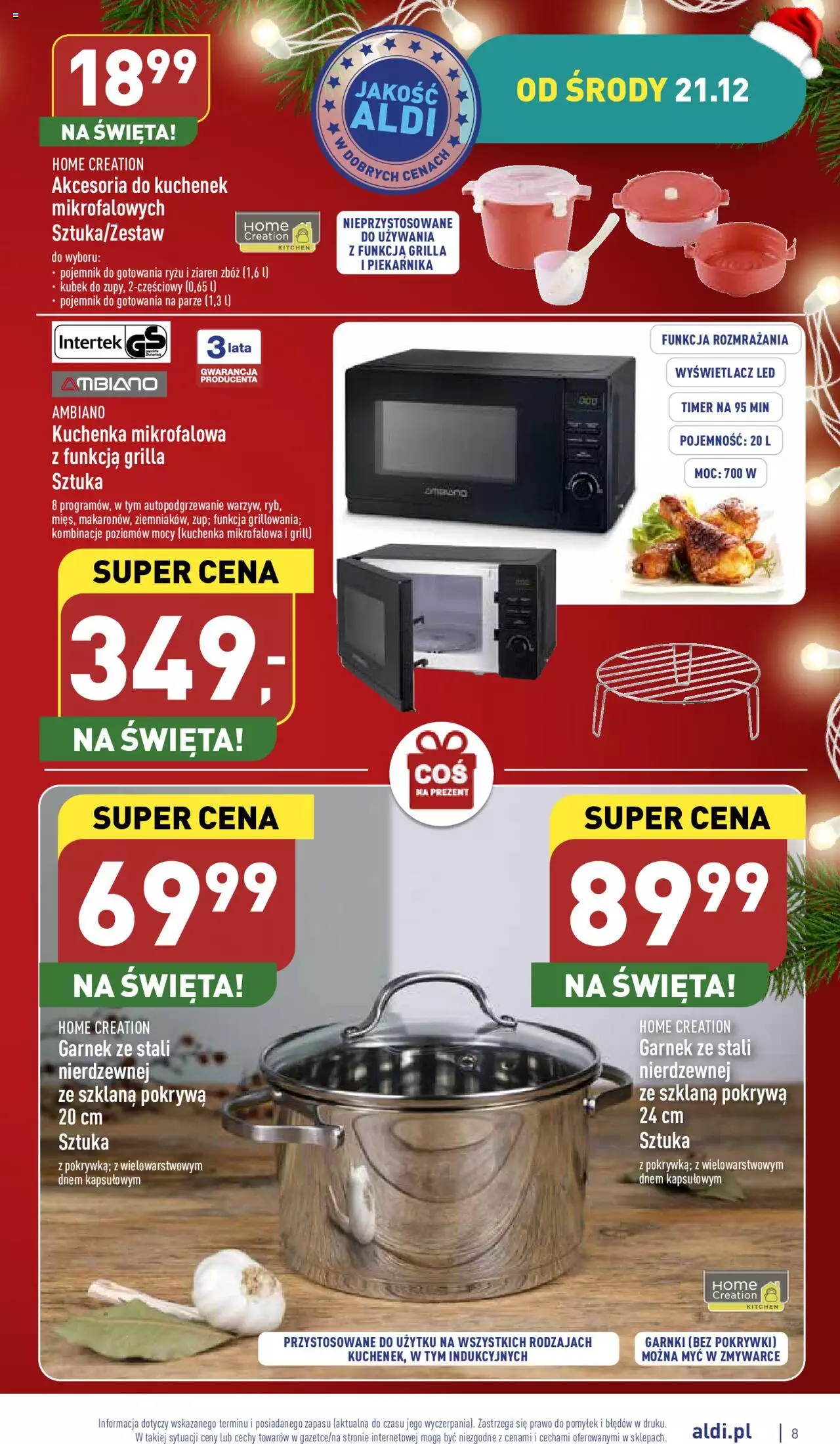Aldi Hity od Środy do Soboty Gazetka ważna od 21.12.2022 do 24.12.2022 strona 7