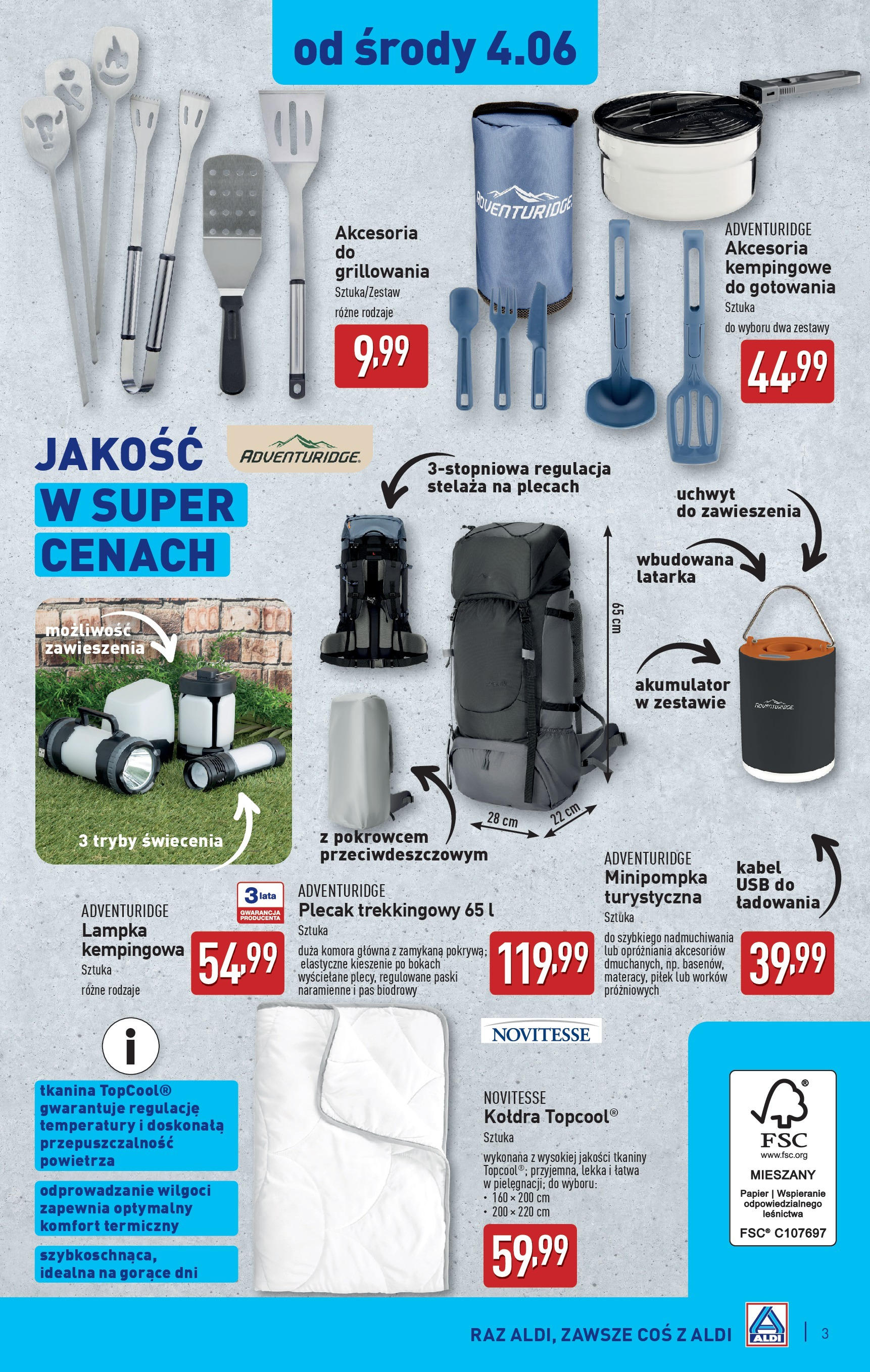 Aldi Hity od Środy Gazetka ważna  od 04.06.2025 strona 3