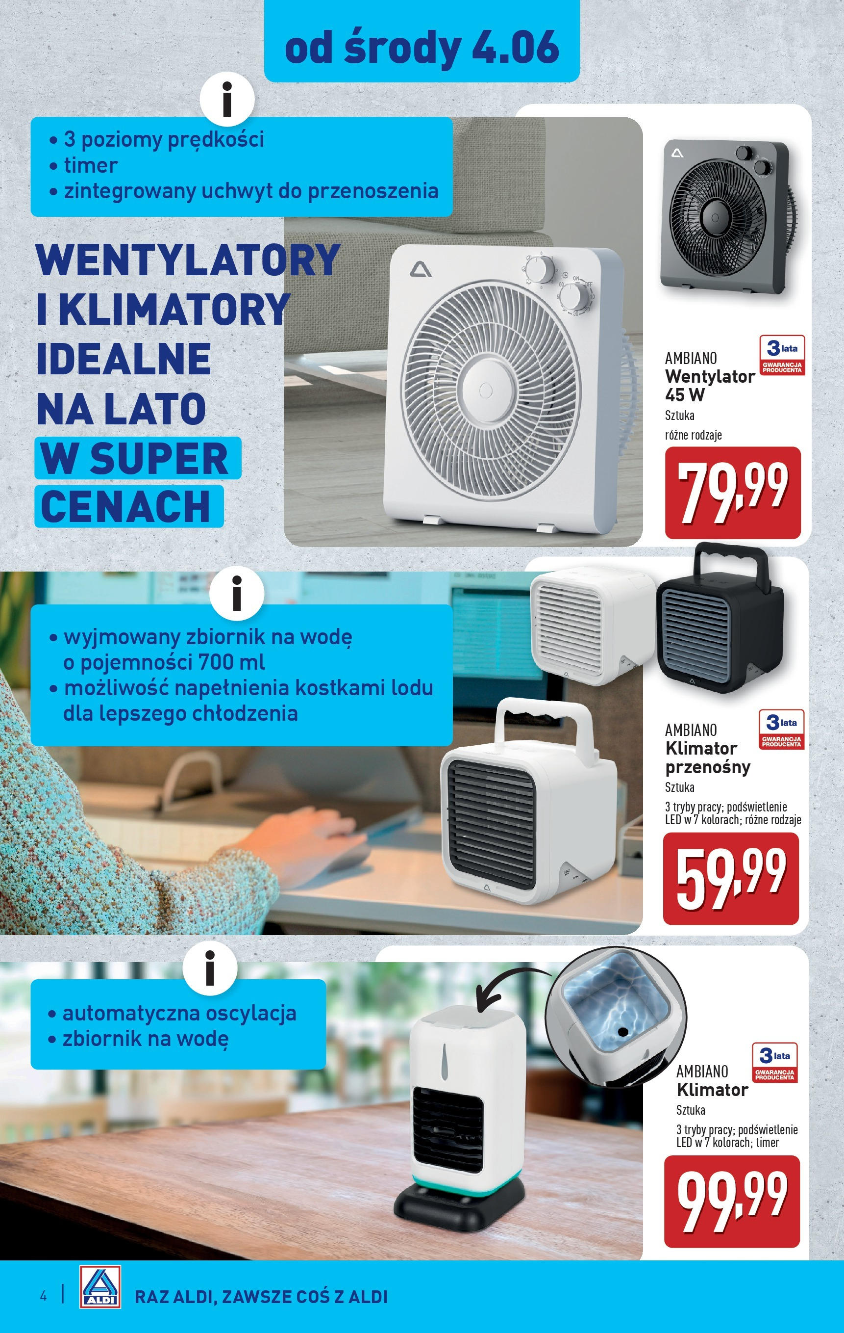 Aldi Hity od Środy Gazetka ważna  od 04.06.2025 strona 4