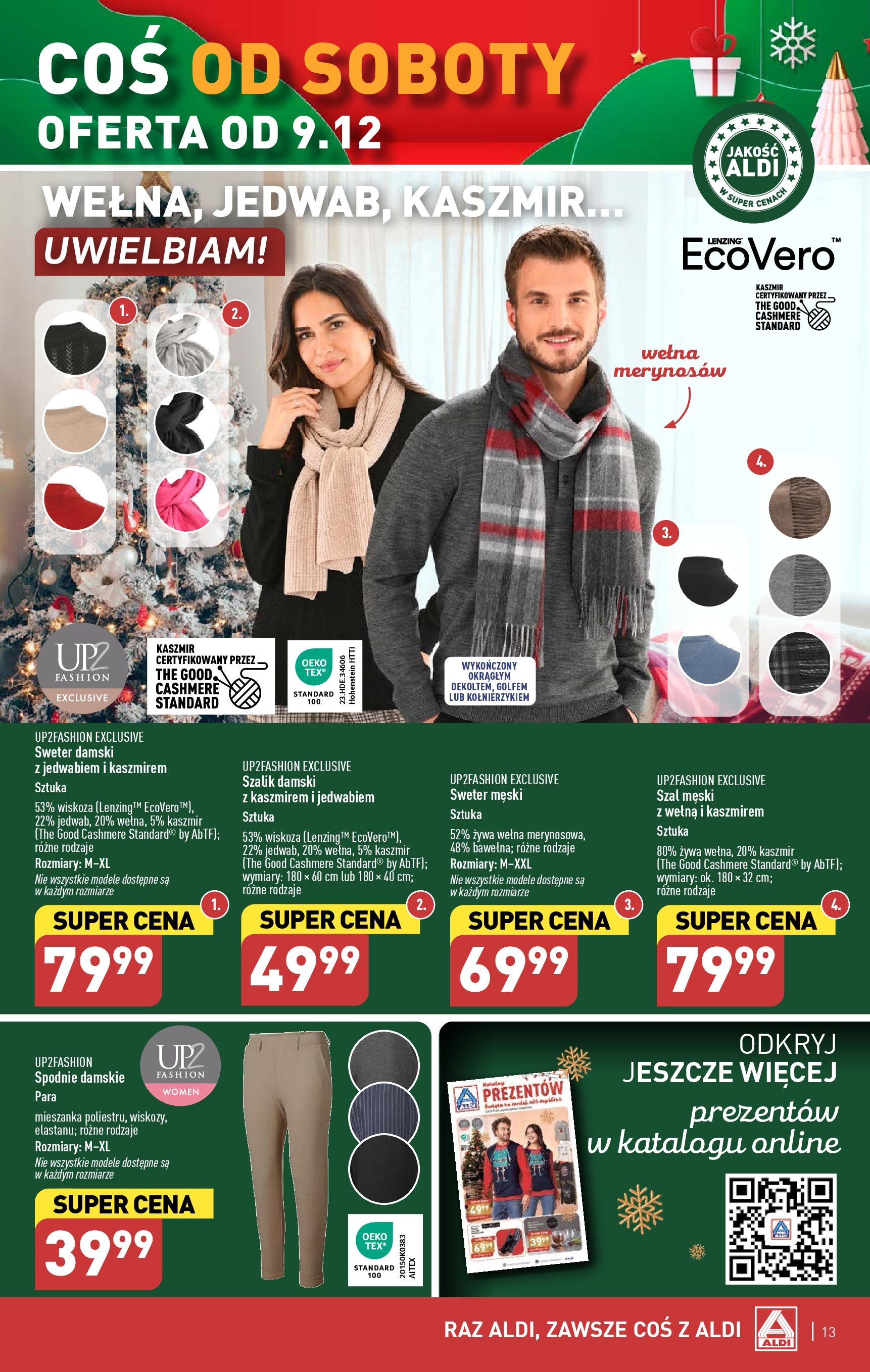 Aldi Hity od środy gazetka ważna od 06.12.2023 do 09.12.2023 strona 13