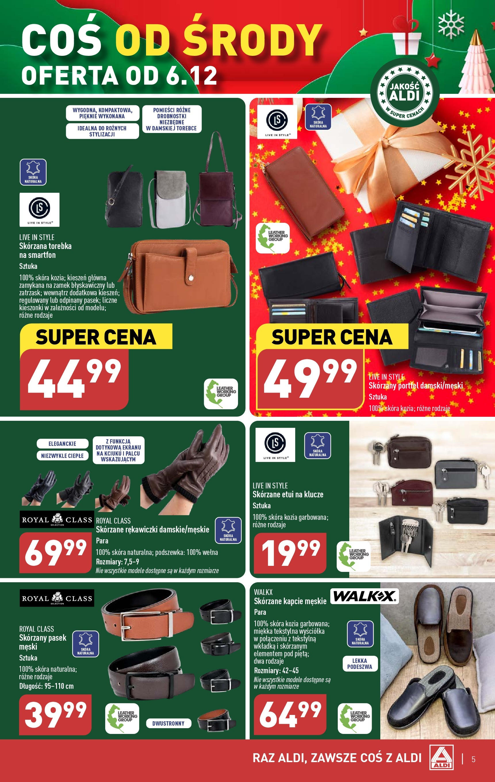 Aldi Hity od środy gazetka ważna od 06.12.2023 do 09.12.2023 strona 5