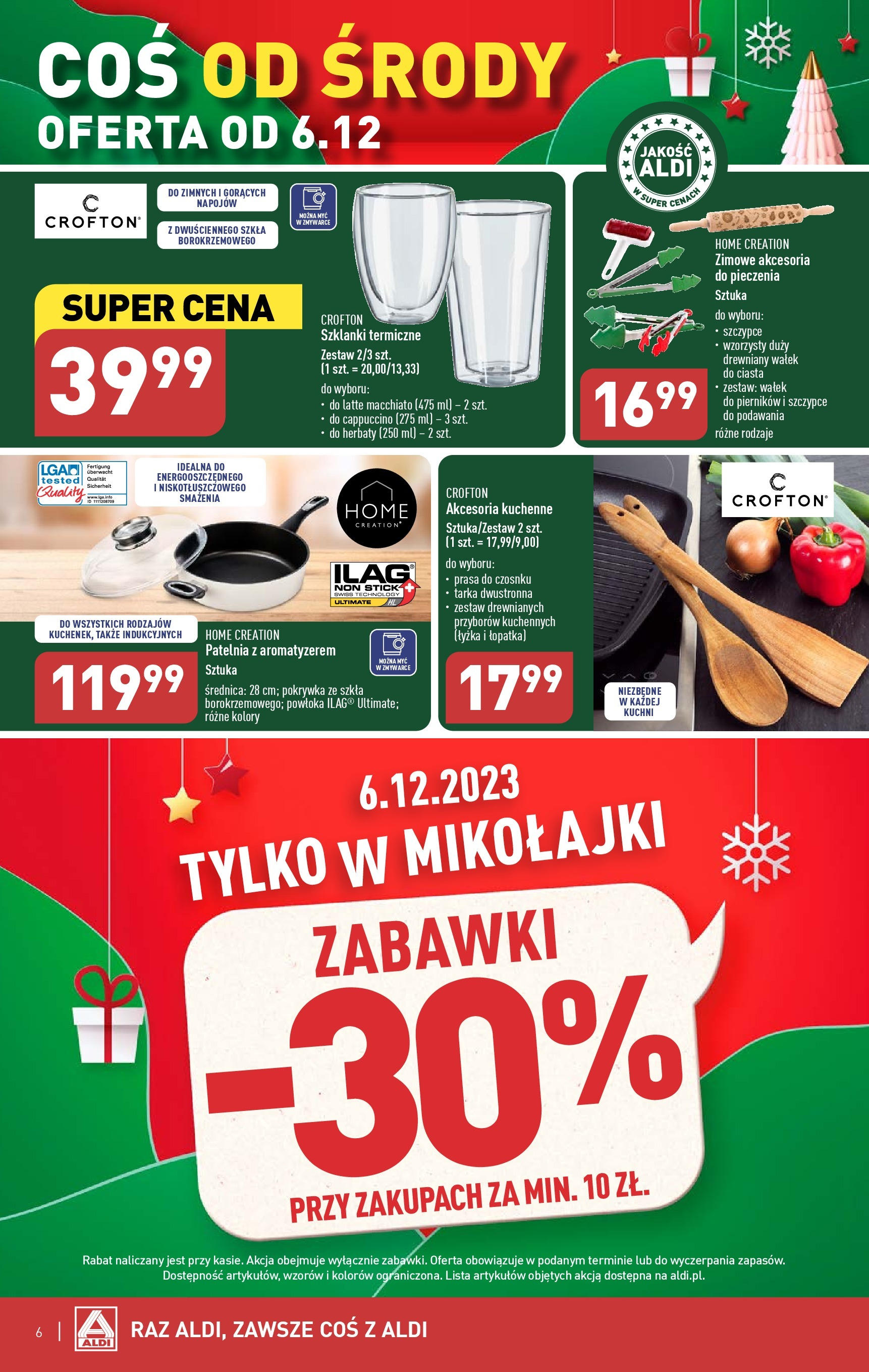Aldi Hity od środy gazetka ważna od 06.12.2023 do 09.12.2023 strona 6