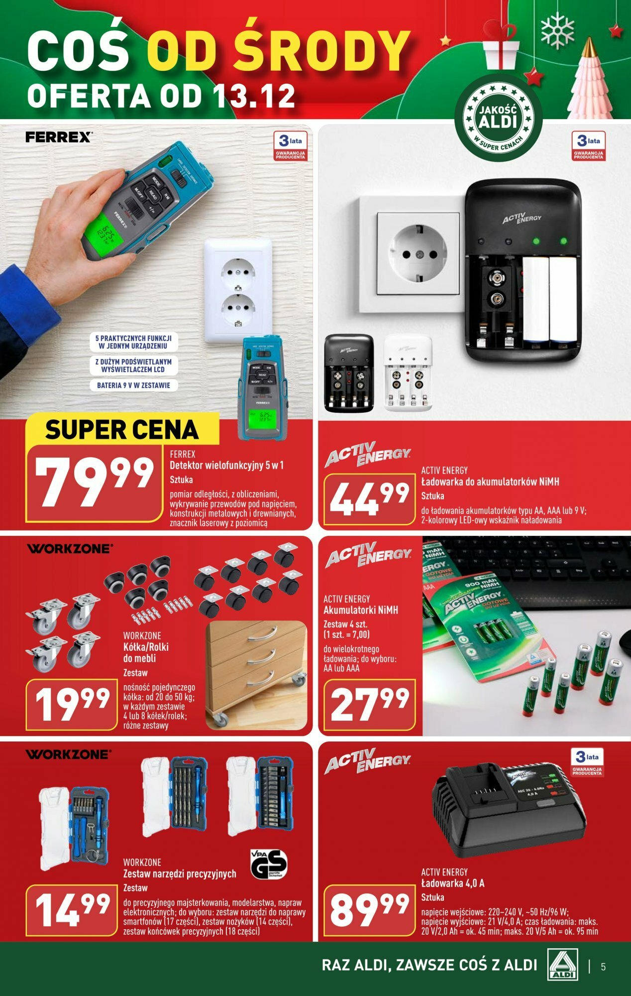 Aldi Hity od środy gazetka ważna od 13.12.2023 do 17.12.2023 strona 3