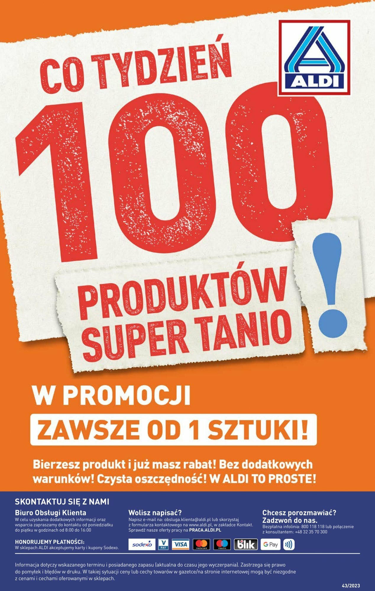 Aldi Hity od środy gazetka ważna od 25.10.2023 do 28.10.2023 strona 15