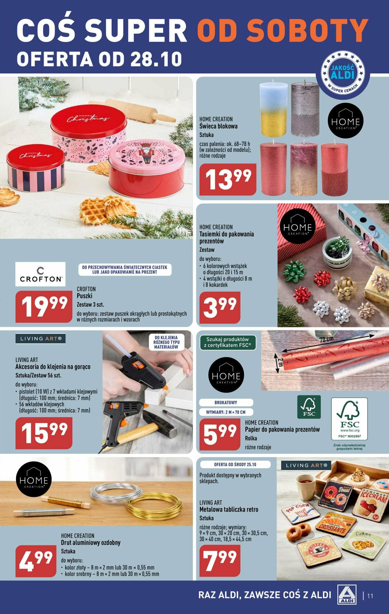 Aldi Hity od środy gazetka ważna od 25.10.2023 do 28.10.2023 strona 9