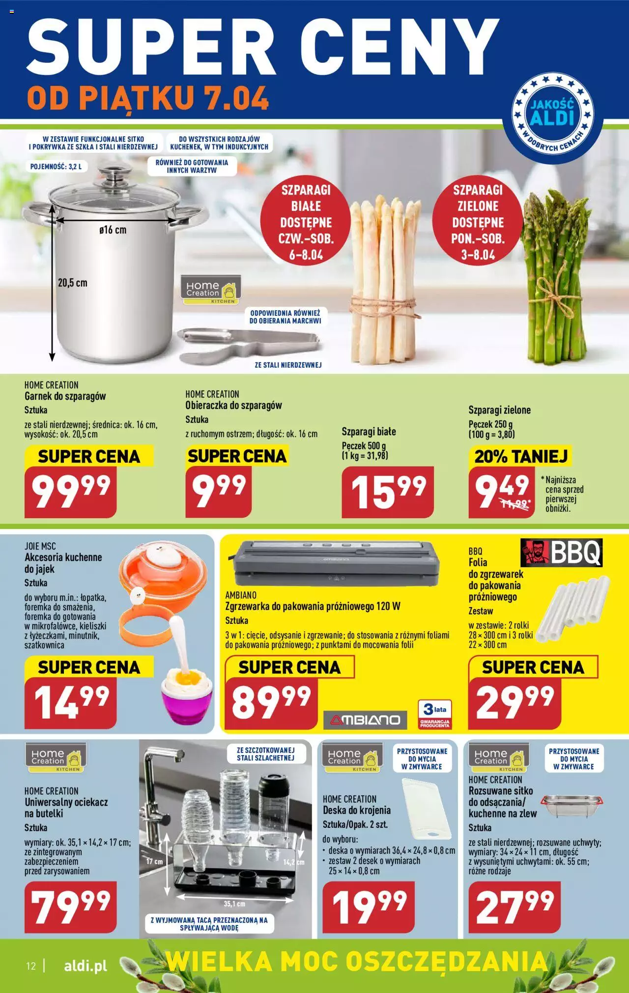 Aldi Hity od Środy i od Piatku gazetka ważna od 05.04.2023 do 07.04.2023 strona 12