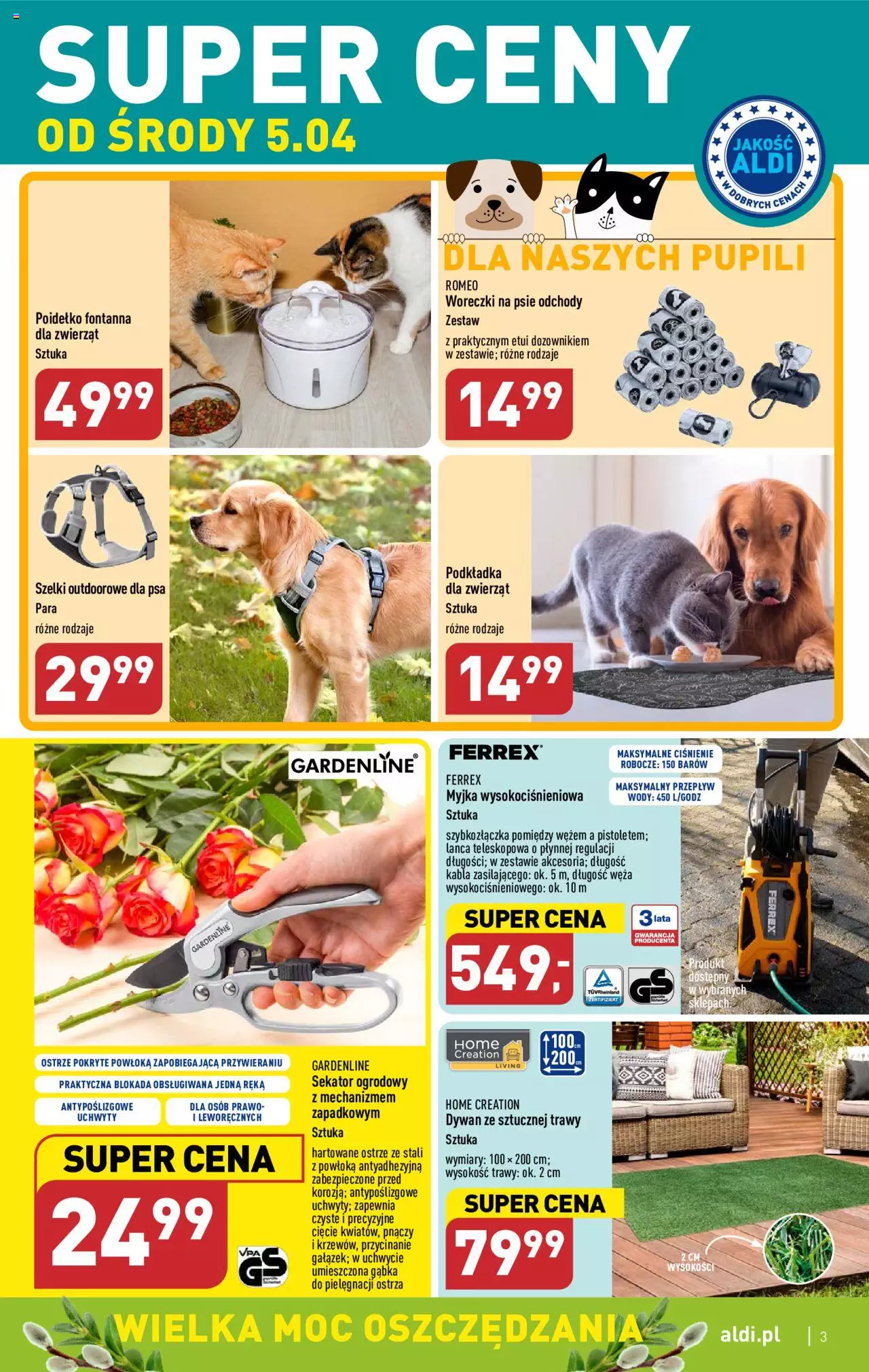 Aldi Hity od Środy i od Piatku gazetka ważna od 05.04.2023 do 07.04.2023 strona 3