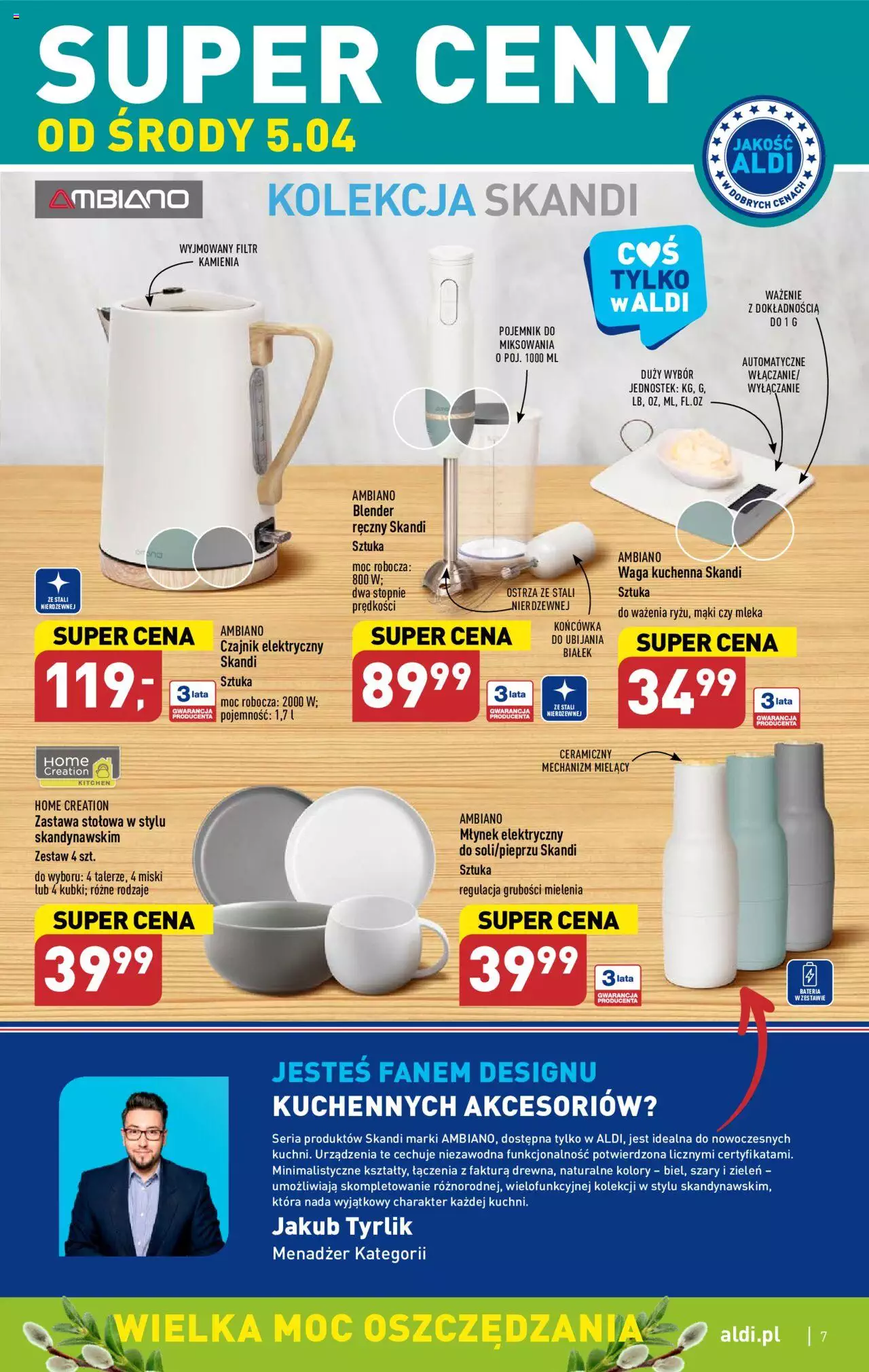 Aldi Hity od Środy i od Piatku gazetka ważna od 05.04.2023 do 07.04.2023 strona 7