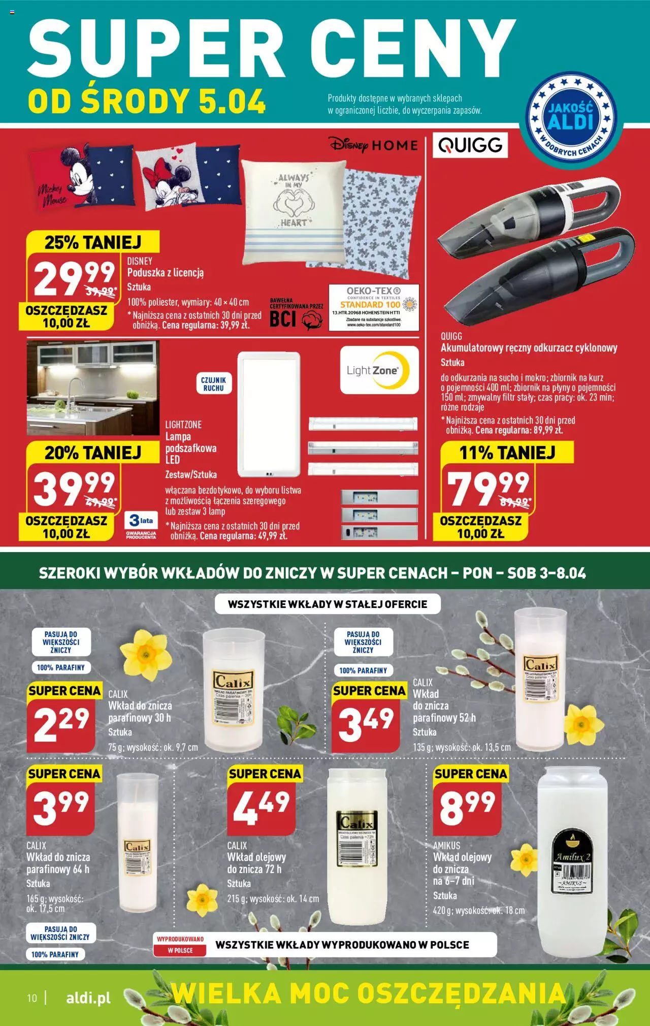 Aldi Hity od Środy i od Piatku gazetka ważna od 05.04.2023 do 07.04.2023 strona 10