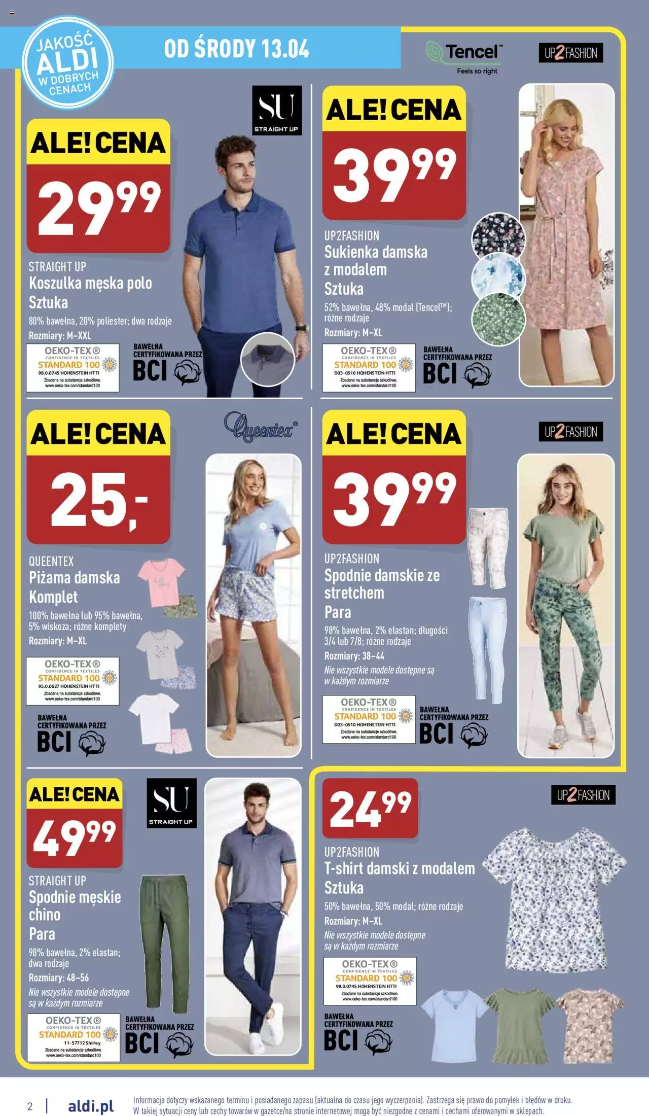 Aldi Hity od Środy i od Piątku gazetka ważna od  13.04.2022 do 15.04.2022 strona 2