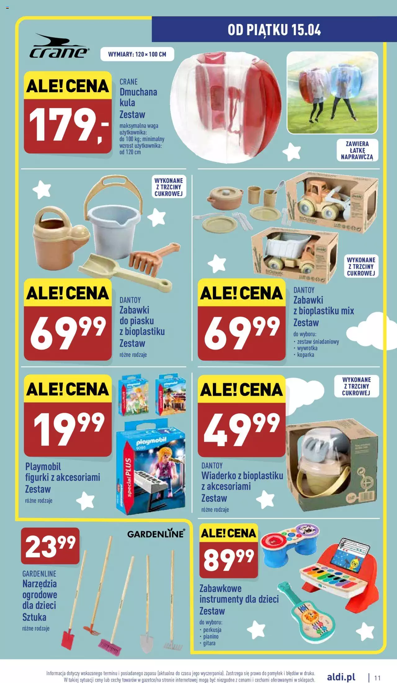 Aldi Hity od Środy i od Piątku gazetka ważna od  13.04.2022 do 15.04.2022 strona 11