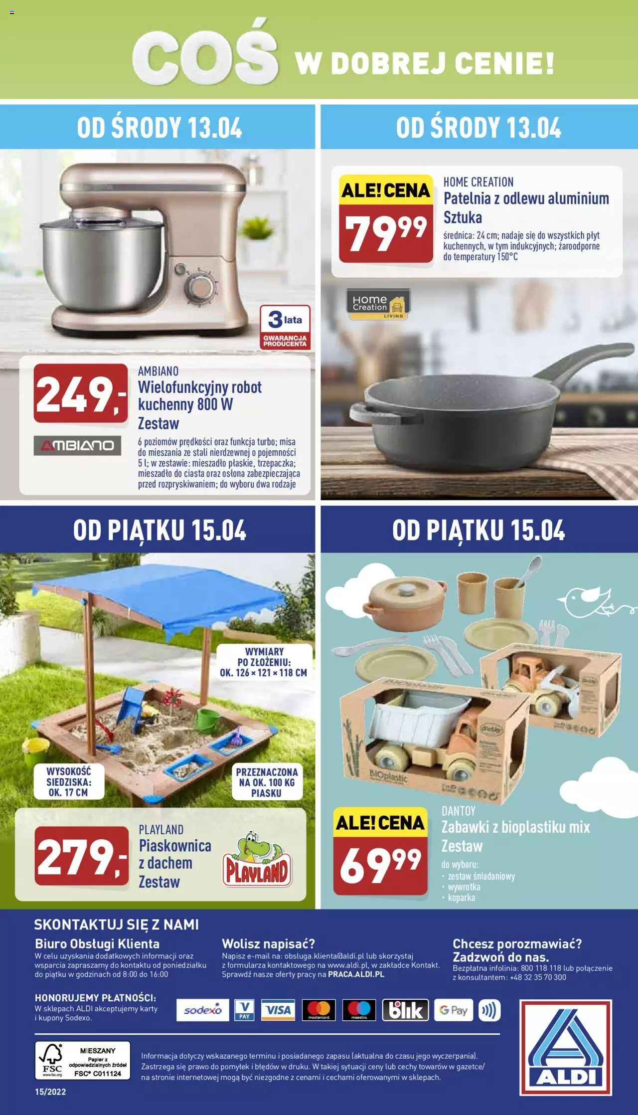 Aldi Hity od Środy i od Piątku gazetka ważna od  13.04.2022 do 15.04.2022 strona 16