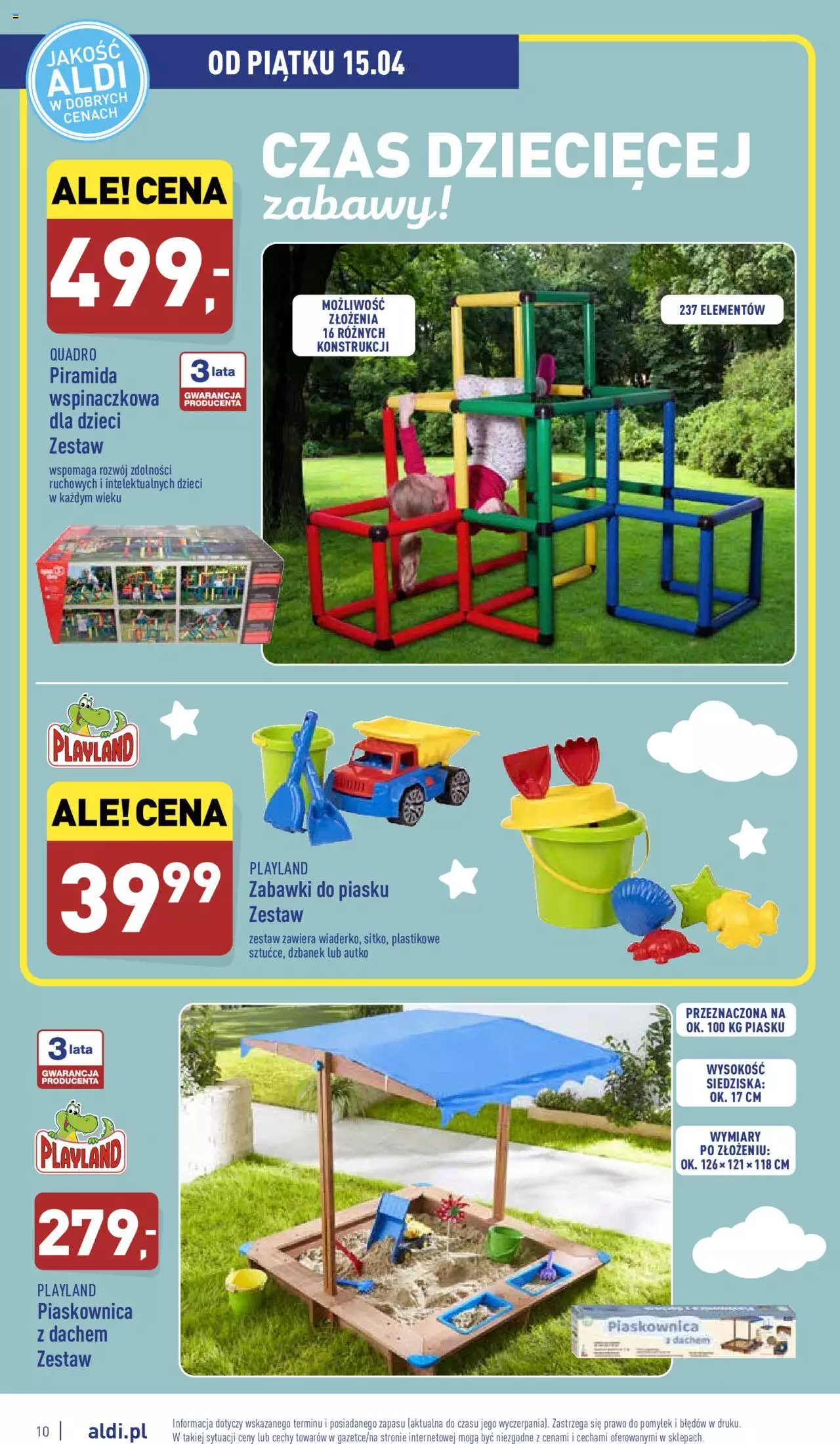 Aldi Hity od Środy i od Piątku gazetka ważna od  13.04.2022 do 15.04.2022 strona 10